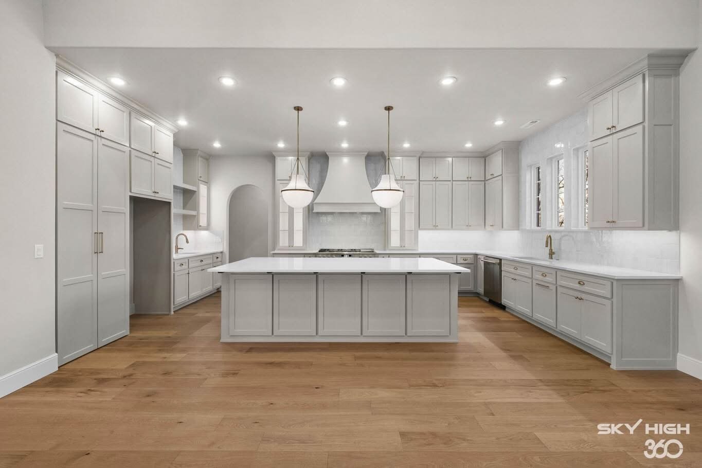 Kitchen can lights, pendants, under cabinet lighting
