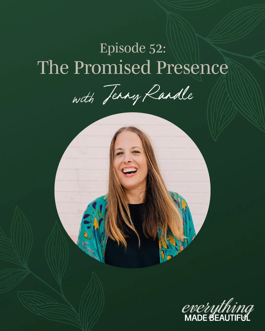 Today I'm talking with Jenny Randle about the Holy Spirit, and frankly, I love how often I'm talking about Him these days.
Jenny went from editing DVD features in Hollywood to launching churches to writing books that help us understand Holy Spirit