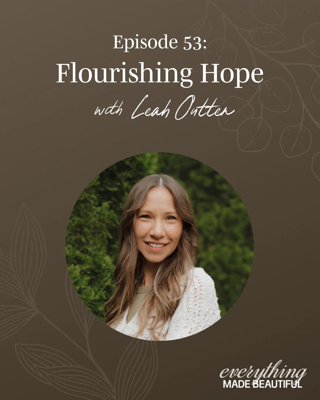 Today I'm sitting down with Leah Outten and her story is a powerful reminder that God meets us in crisis moments we never saw coming.
Leah became pregnant at 16, and that rock bottom moment became the turning point that drew her to the Lord. God h