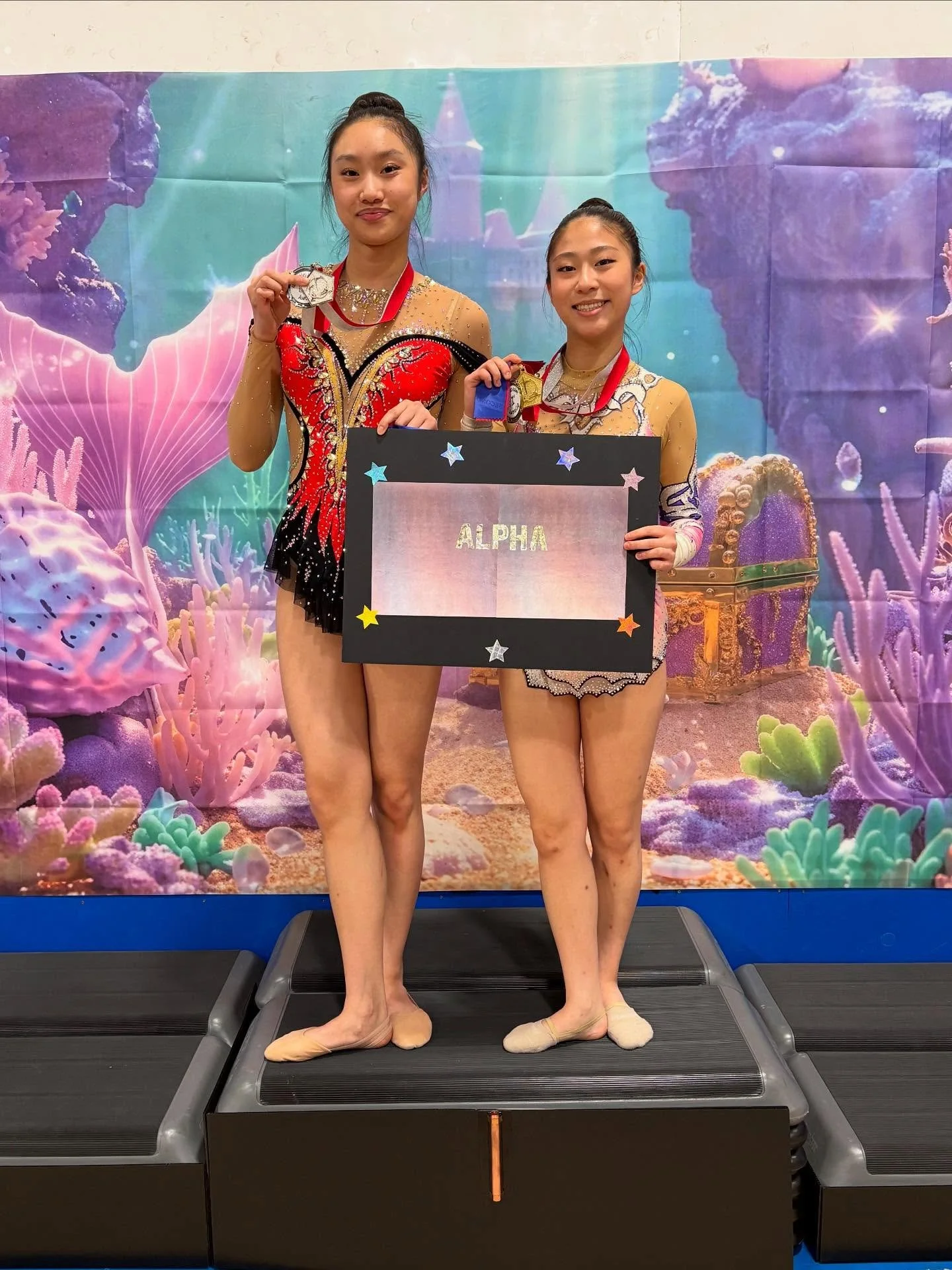 This past weekend, our provincial level gymnasts competed at Zones/Ad Astra Aurora Cup. Congratulations to the girls for placing 1st and 2nd in their category, and big thanks to Ad Astra and Rhythmic Gymnastics Alberta for hosting a wonderful event!