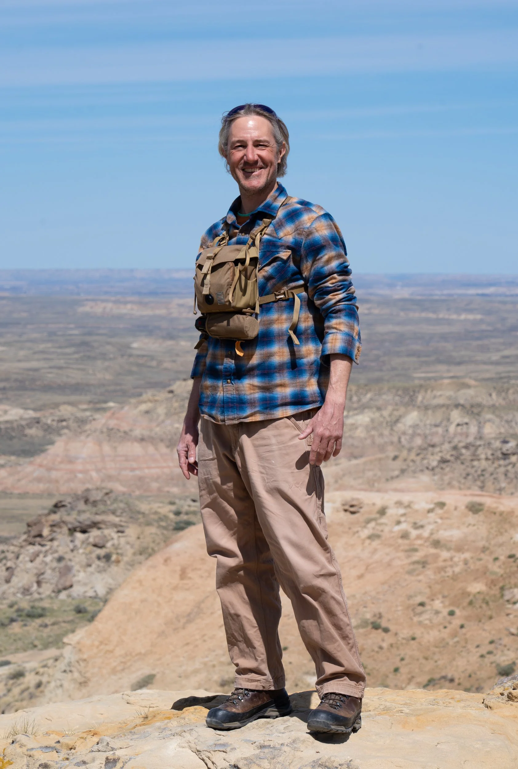 Allen Krabill hiking in Utah