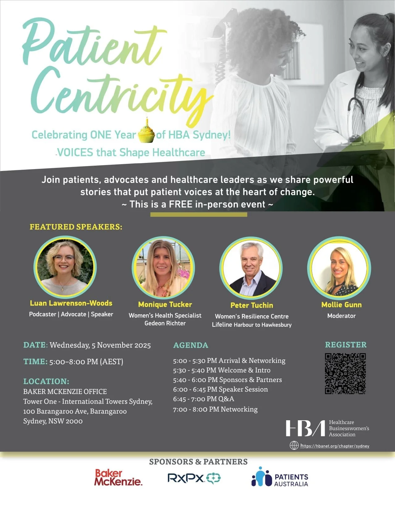 HBA Sydney: Amplifying Patient Voices in Healthcare Leadership with the So What Sandwich