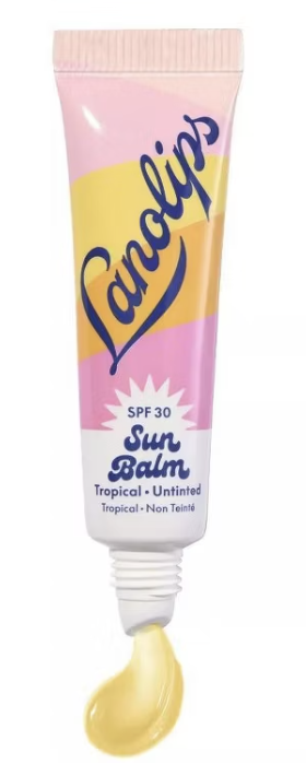 Lanolips Sun Balm SPF 30 | Hydrating Lip Balm with Broad Spectrum Sun Protection