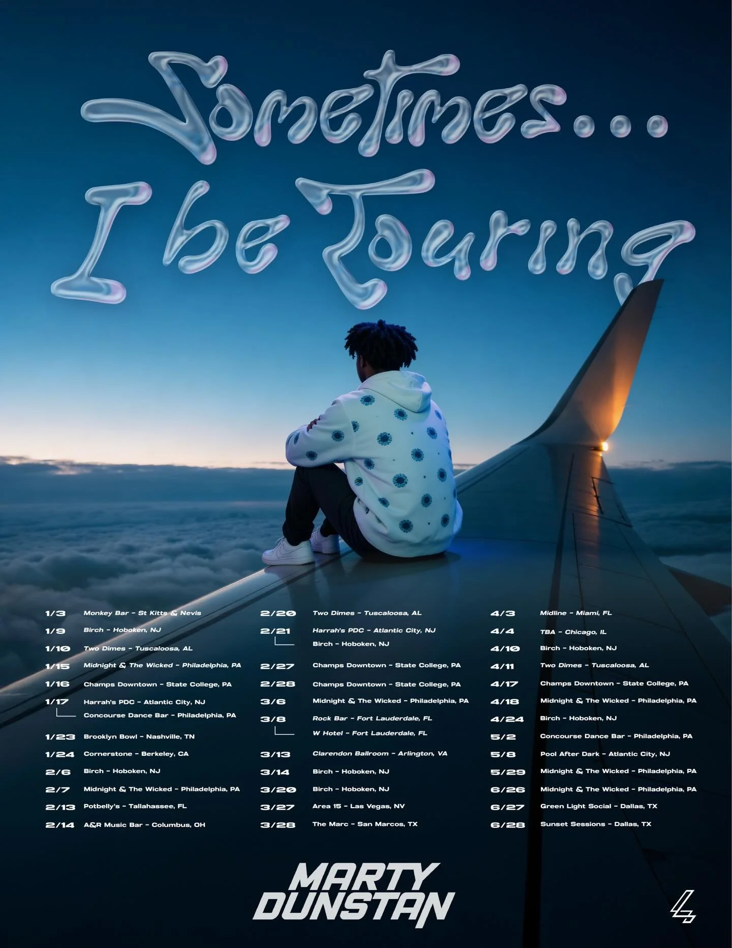 Flight miles are going up📈 Insane Year so far 🌎 See you on the dancefloor 🪩🕺🏾
🎨: @maggiedaigle