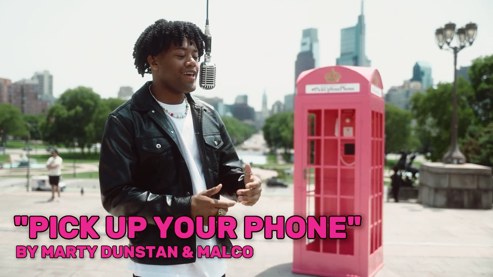 Marty Dunstan & Malco - Pick Up Your Phone (Live from The Rocky Steps in Philadelphia, PA)