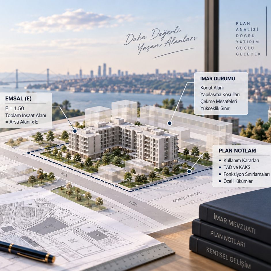 Mimari proje geliştirme sürecinde konut projesi maketi ve tasarım çalışmaları