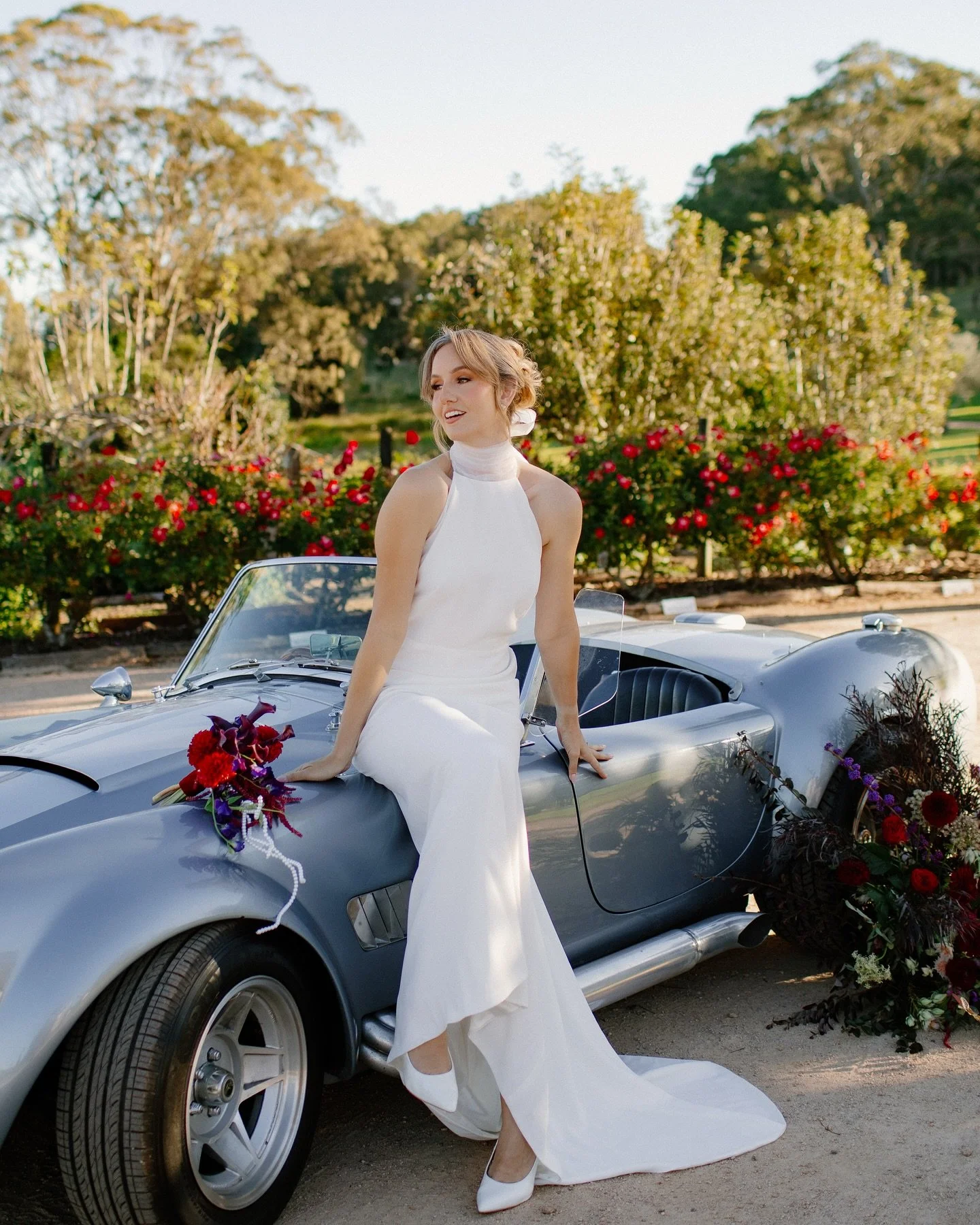 Carissa in the Rue gown. *chefs kiss*

Photography: @amy_philp_weddings 
Florals: @bellebouquets 
Styling:@houseofgraze__
Stationery &amp; Signage: @sagebyannalise Content Creation:@madisonespie &amp; @museandmatrimony 
Gowns: @briarbridal 
MUA: @lk.