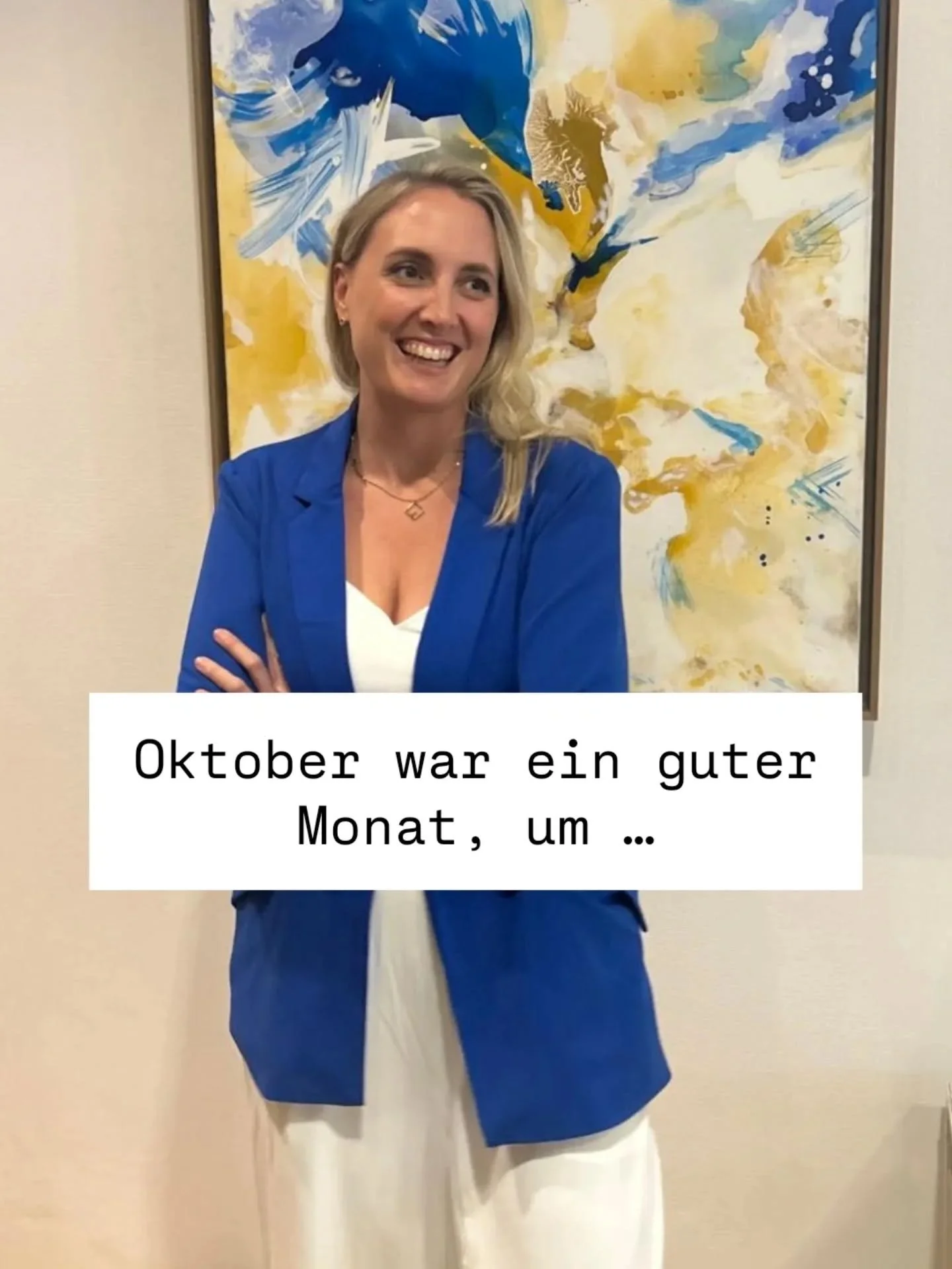 Oktober war voller Farben, kreativer Ideen und besonderer Momente &ndash; beim Malen, bei Workshops oder einfach im Alltag. 💓

Mich interessiert: Welche kleinen Highlights haben euch diesen Monat inspiriert oder gl&uuml;cklich gemacht? 

Ich liebe e