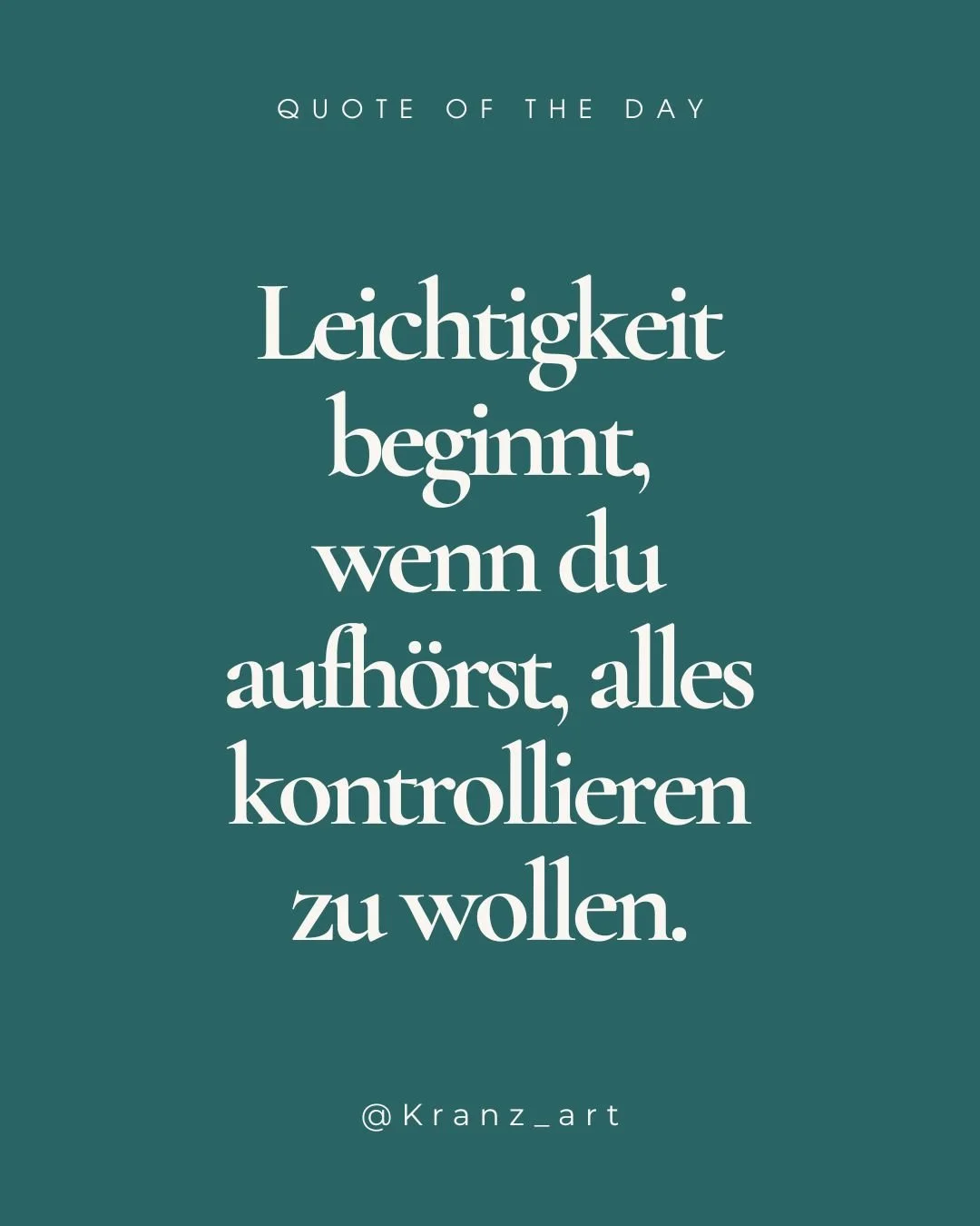 Wer kennt es nicht &ndash; man will immer perfekt vorbereitet sein. Ich kenne das aus meinen Workshops nur zu gut. Aber die Realit&auml;t ist: jeder Mensch reagiert anders, f&uuml;hlt andere Dinge, mag andere Farben oder Rhythmen. Perfekt vorbereiten