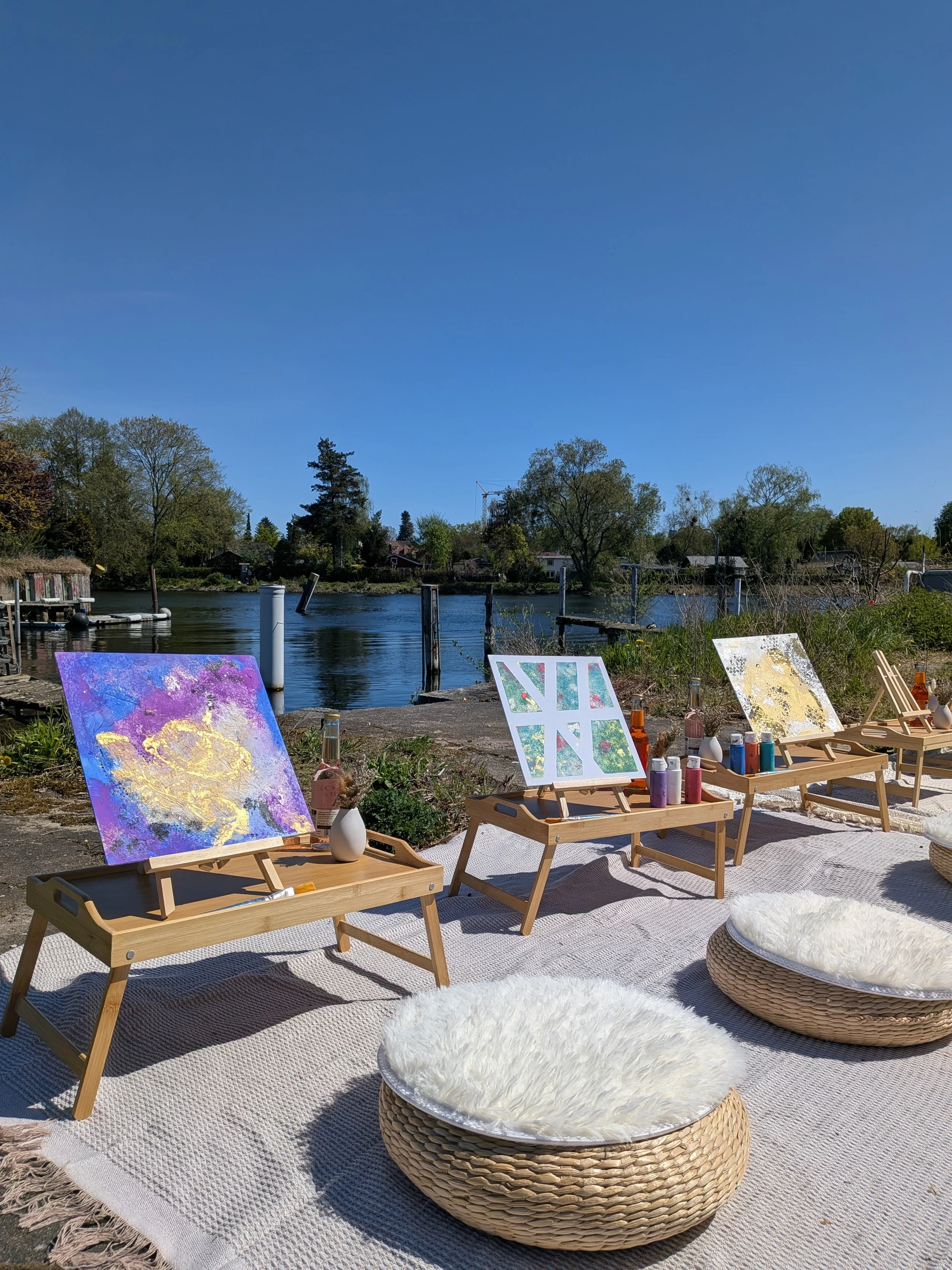 Sommer Malworkshop in Berlin an der Havel