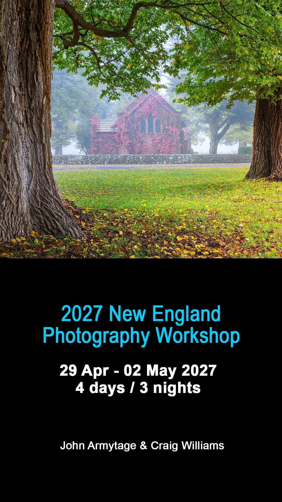 New England Photography Workshop 2027