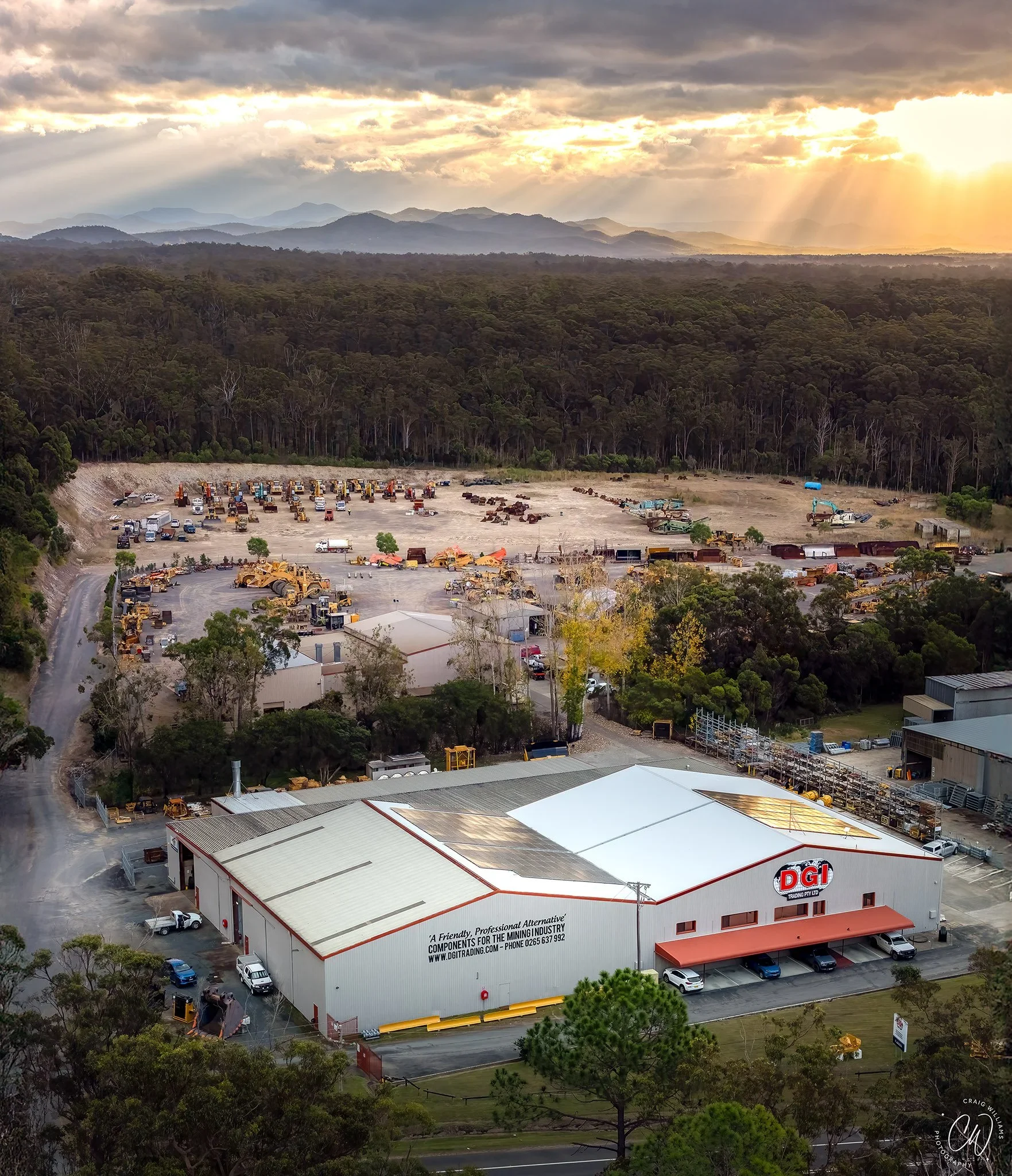 A Bird’s-Eye View of Business: Commercial Photography for DGI Trading