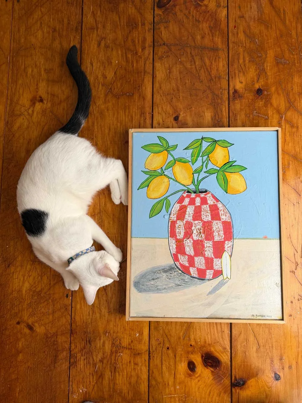 “Make Something Sweet” original artwork by Michael Gonsalves (Zeachman).