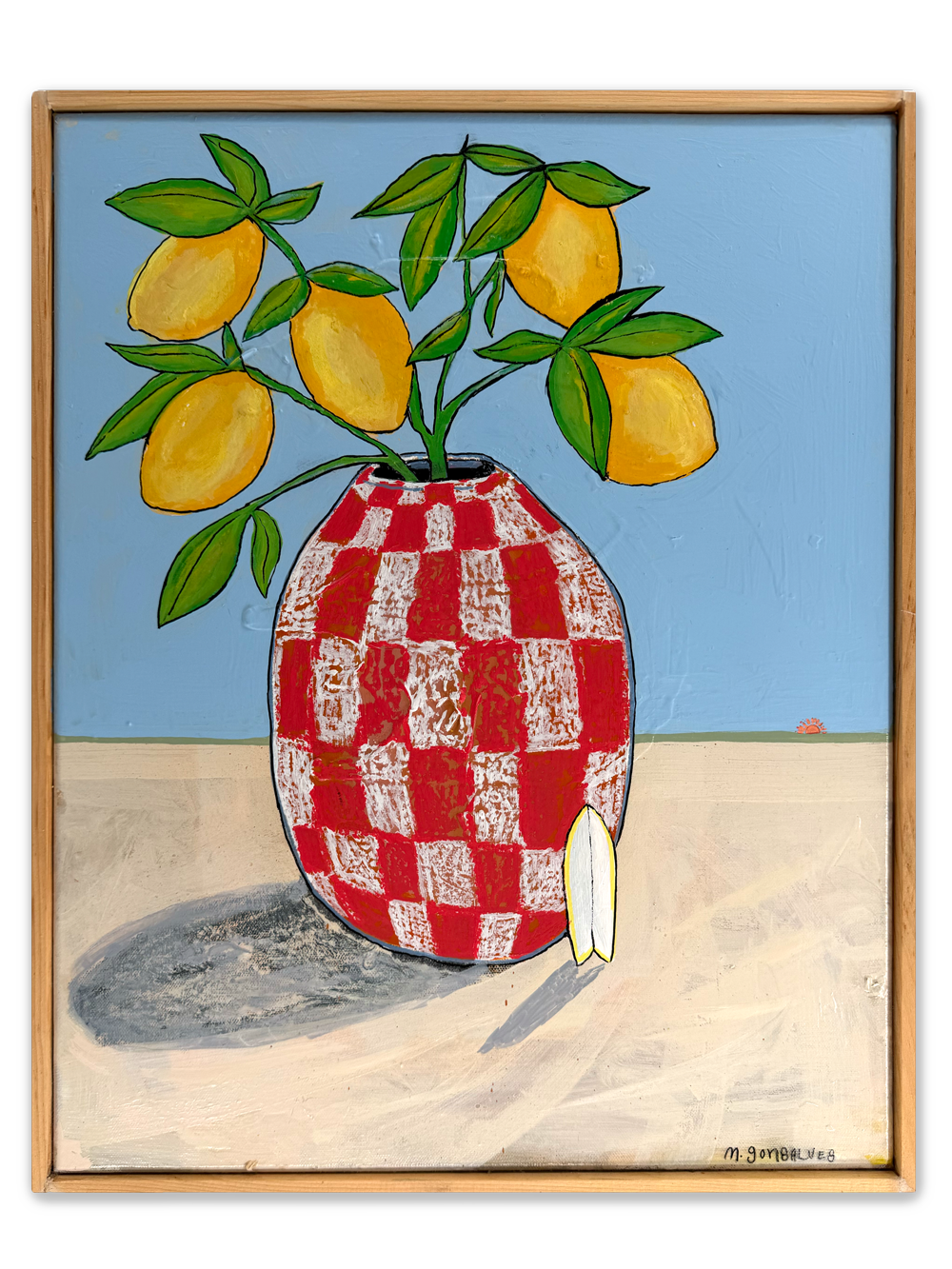 “Make Something Sweet” original artwork by Michael Gonsalves (Zeachman).