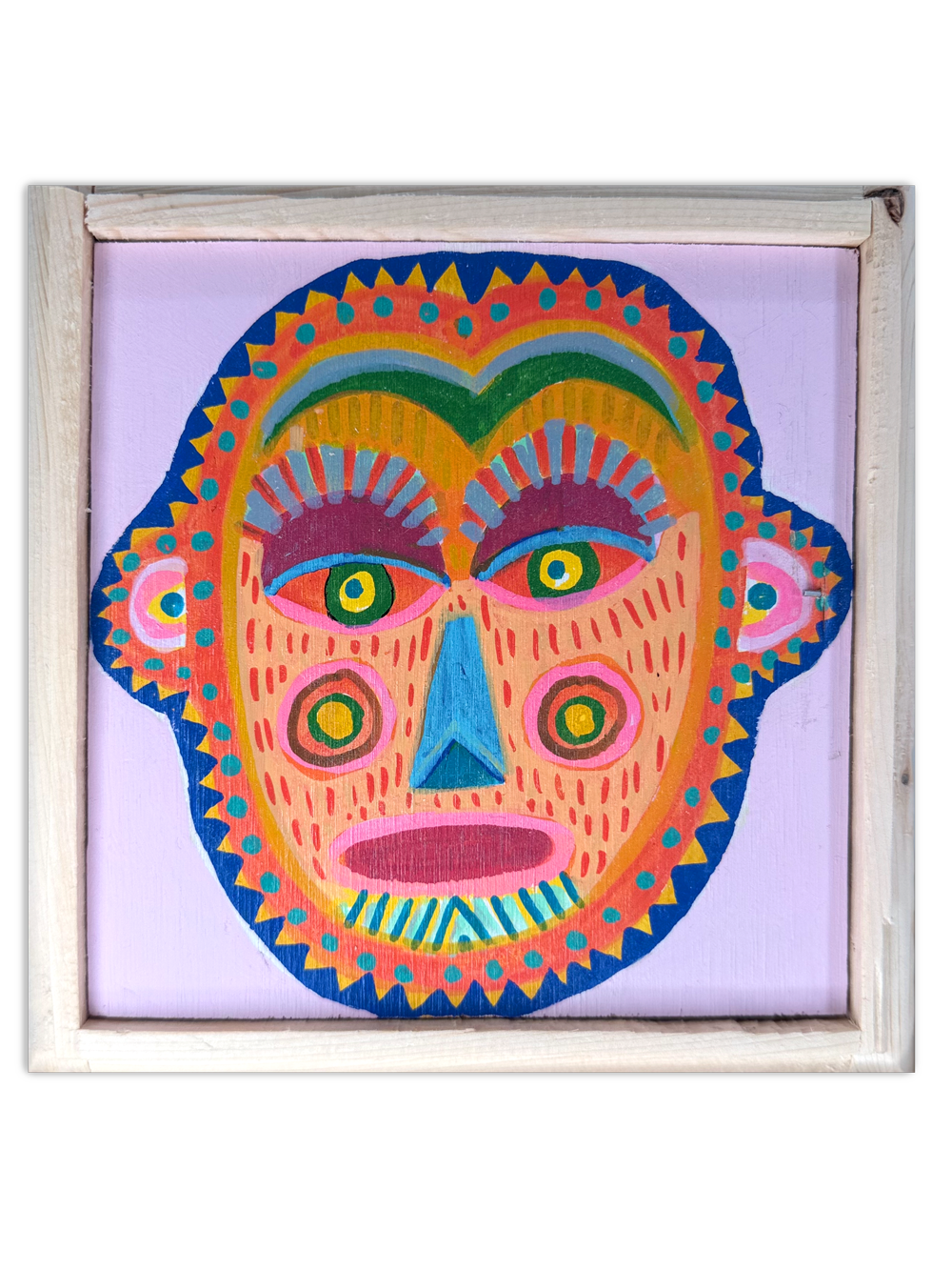 “Eyes Open” original artwork by Michael Gonsalves (Zeachman).