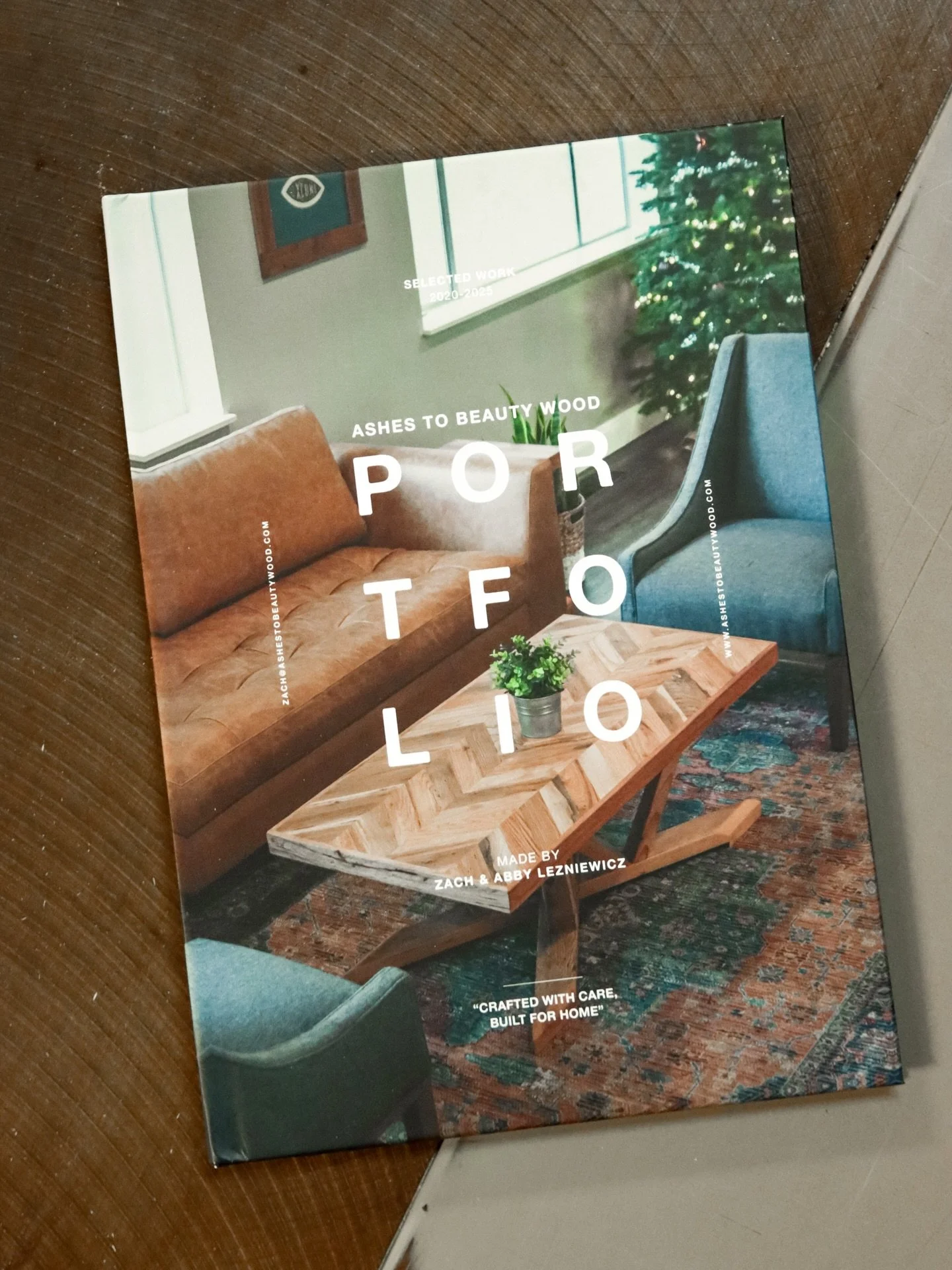 Last holiday market season we finally got around to making a portfolio book to bring around and showcase all our custom builds while at markets selling our small goods.

We have been so incredibly blessed over the years with all the projects that we 