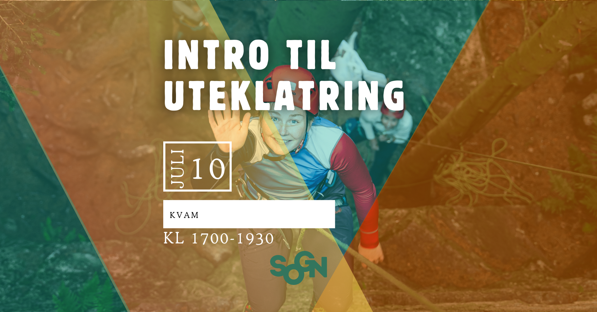 Intro til klatring på Kvam