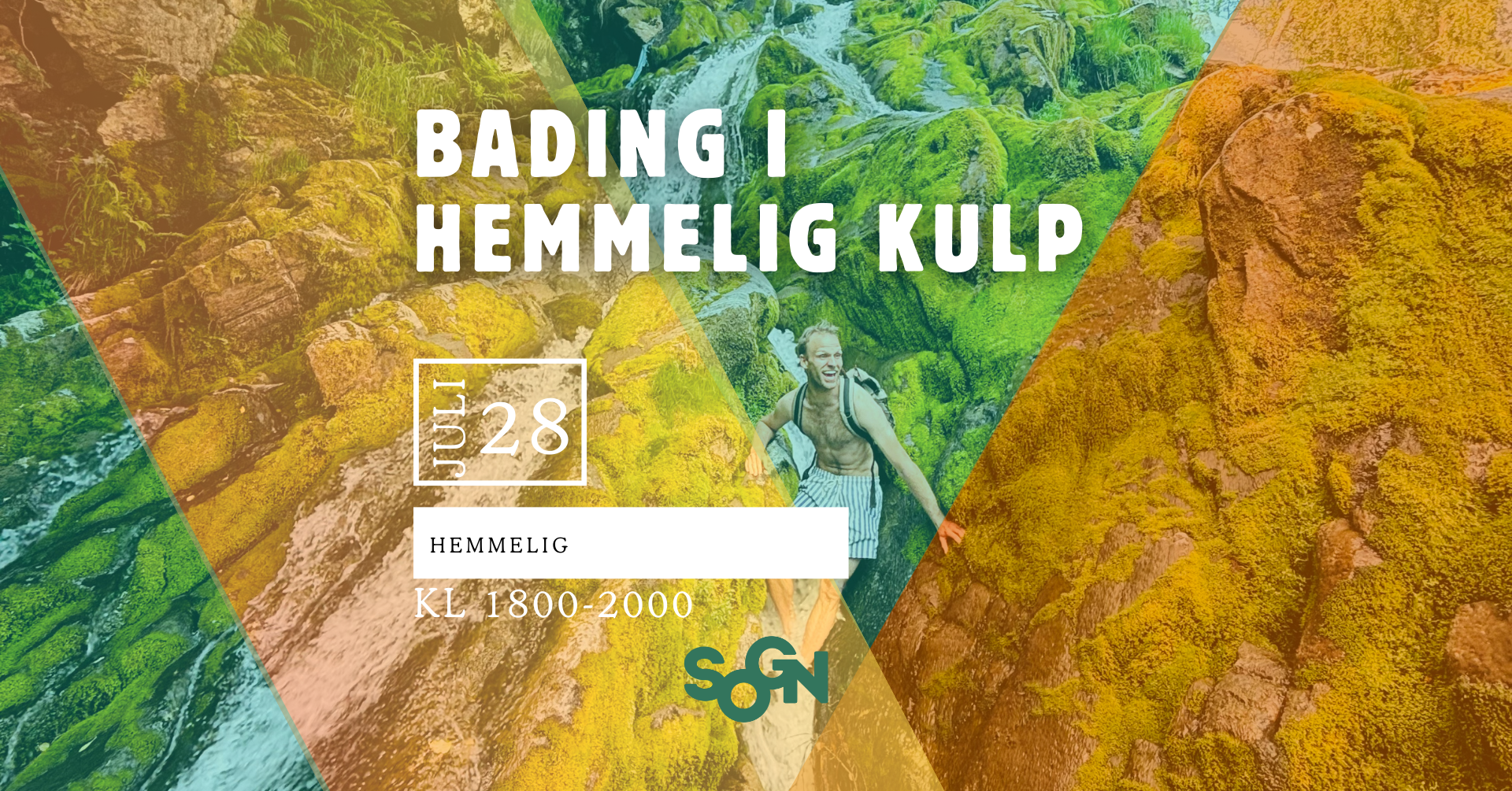 Afterwork bading. Hemmelig kulp