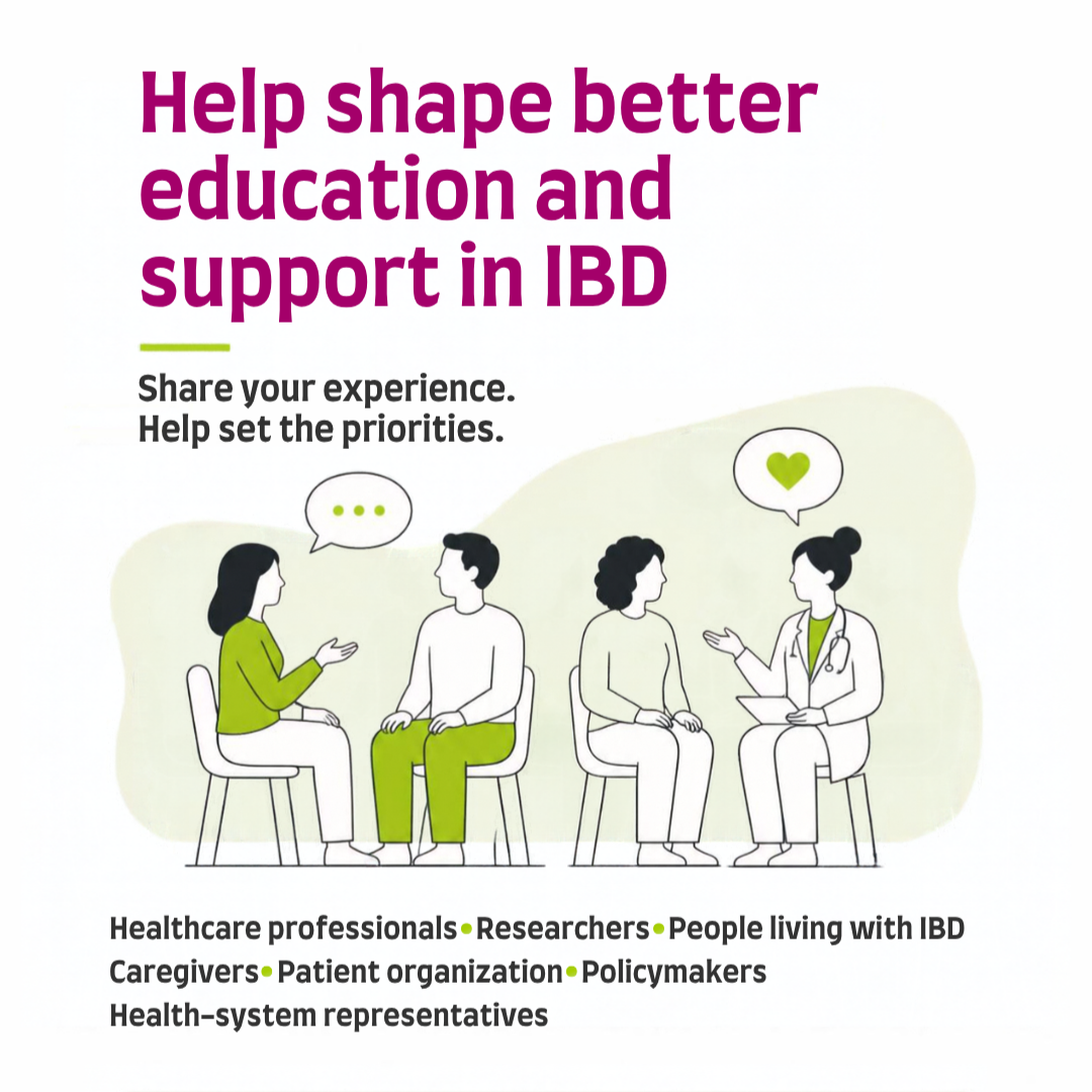 Help Shape Education and Support in IBD: miGut-Health Survey