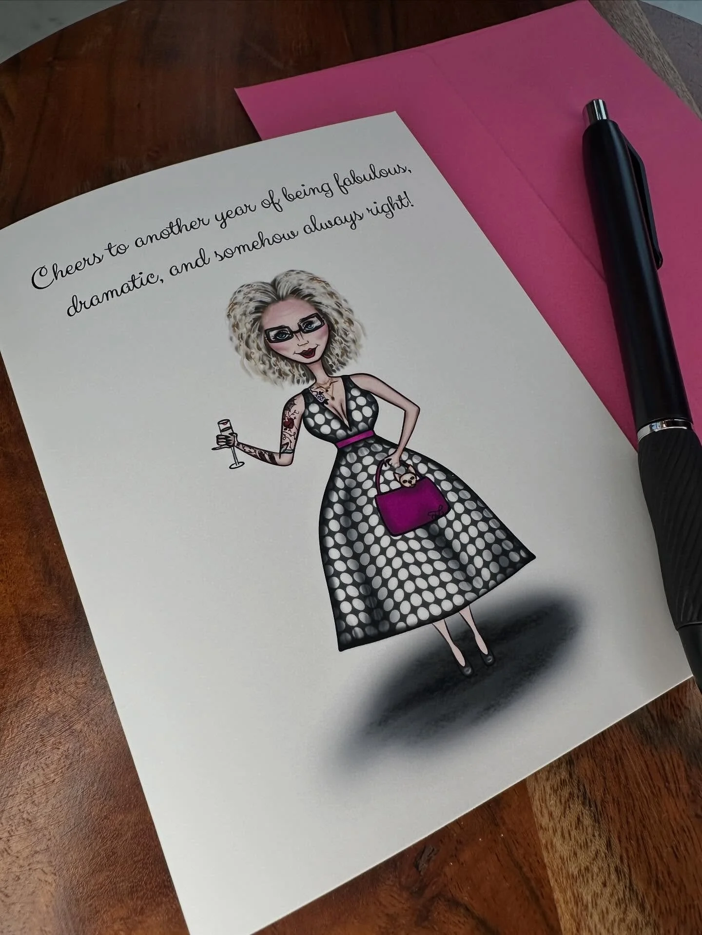 We have added a birthday card section to our website. Hopefully that will make it a bit easier to find what you&rsquo;re looking for. I also do take custom requests for the messaging on the cards. Simply pick a design you like, let me know what you&r