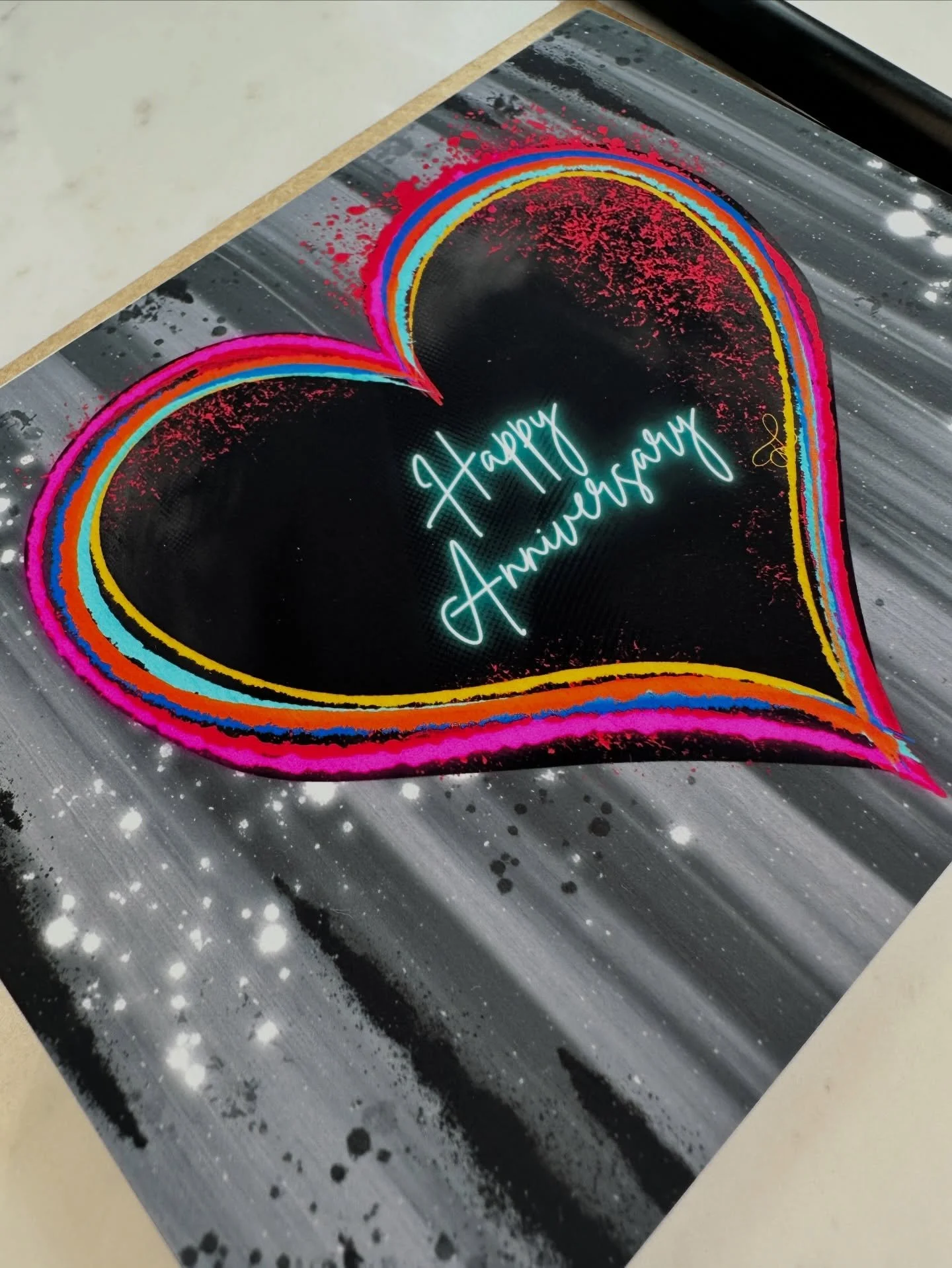 Happy anniversary 💛 coming soon to my online shop!