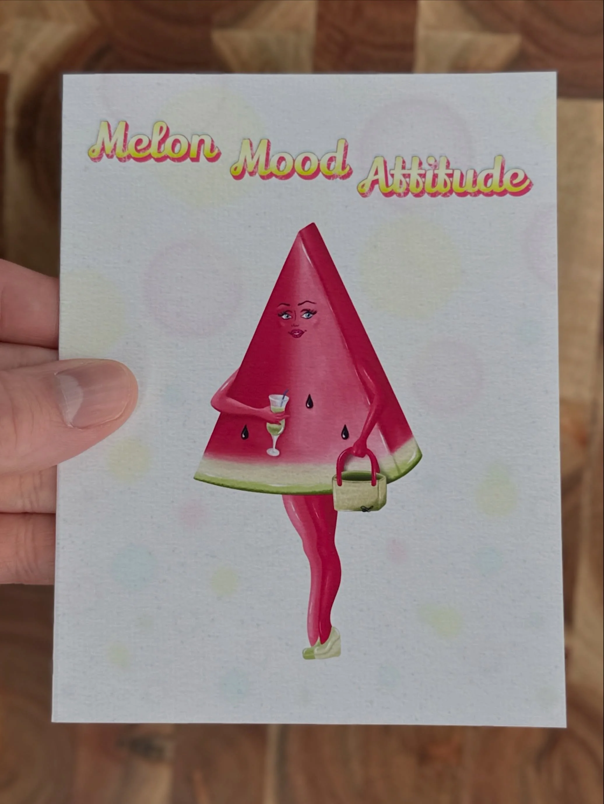 Melon Mood Attitude. It&rsquo;s my summer anthem. 🍉💛