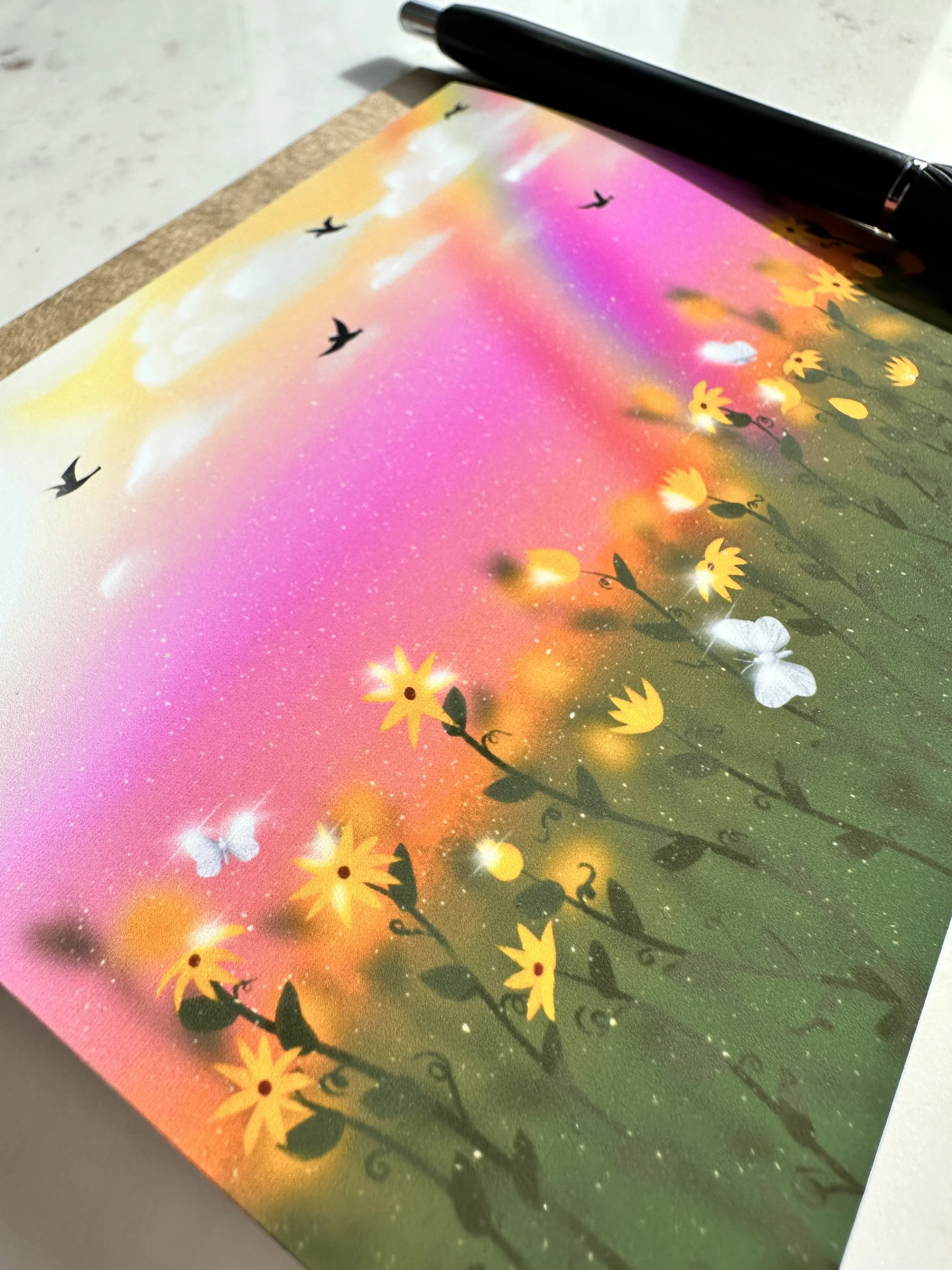 Dimming Of The Day Greeting Card