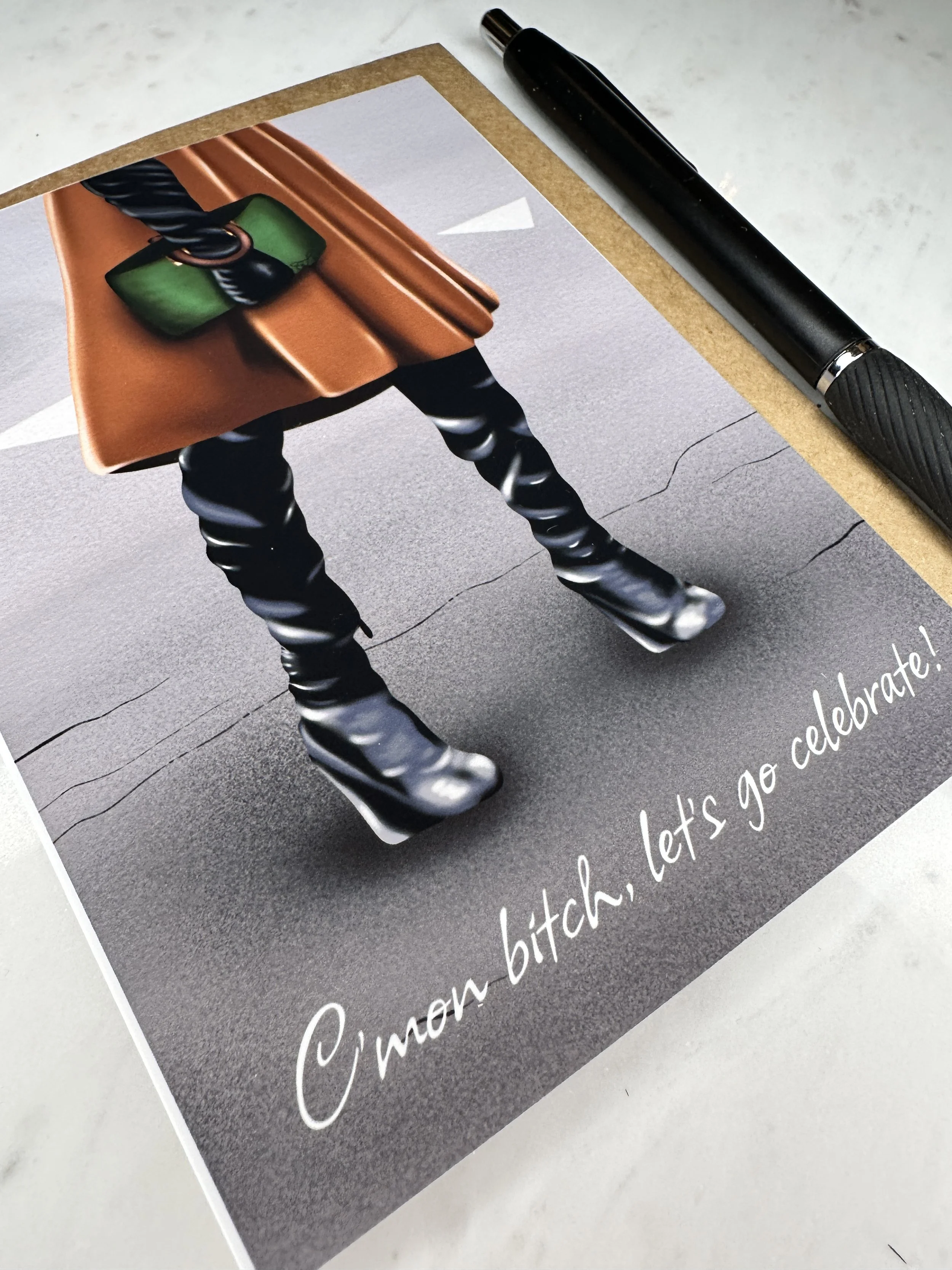 Let's Go Celebrate! Greeting Card