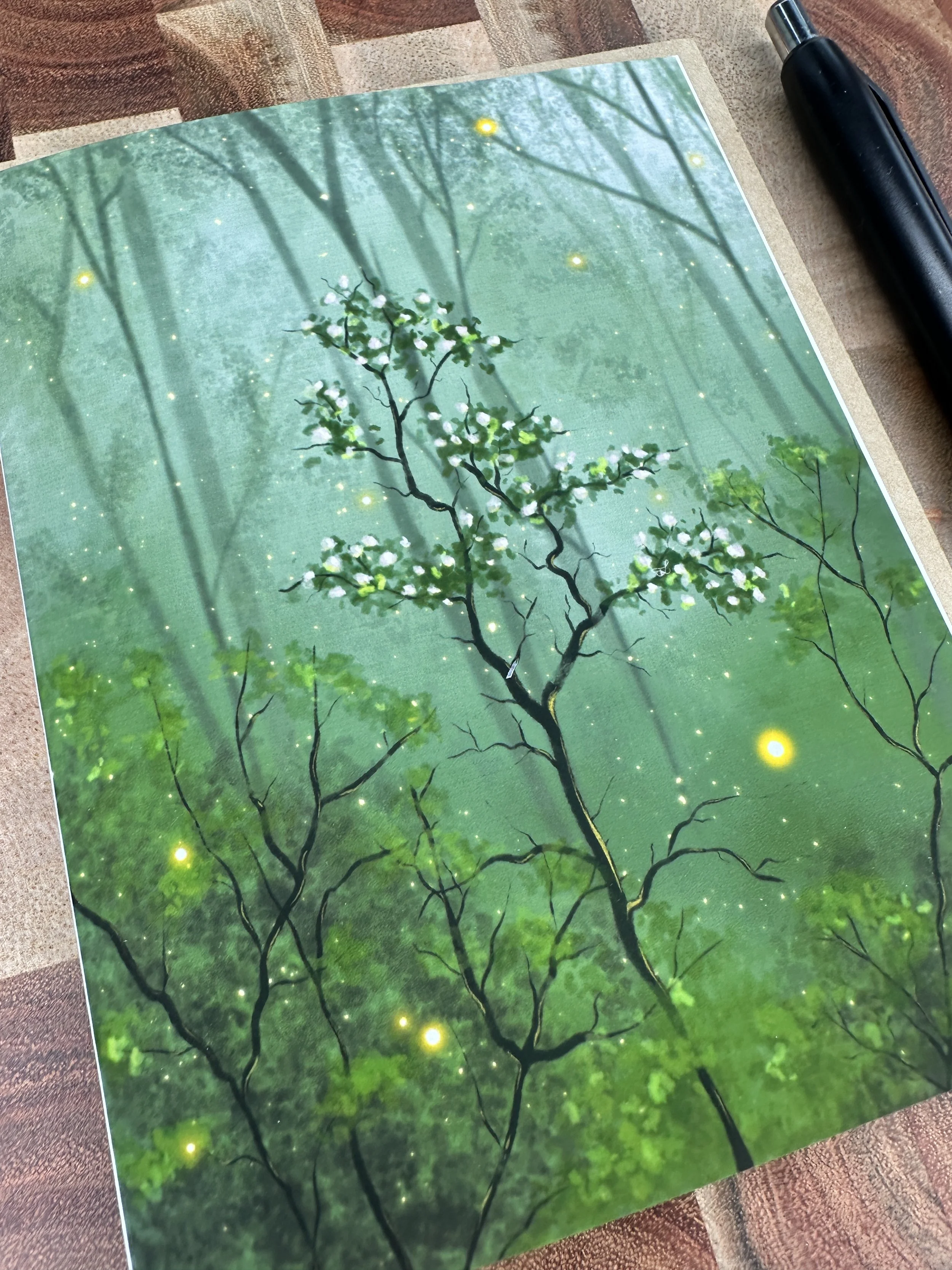 In The Forest Greeting Card