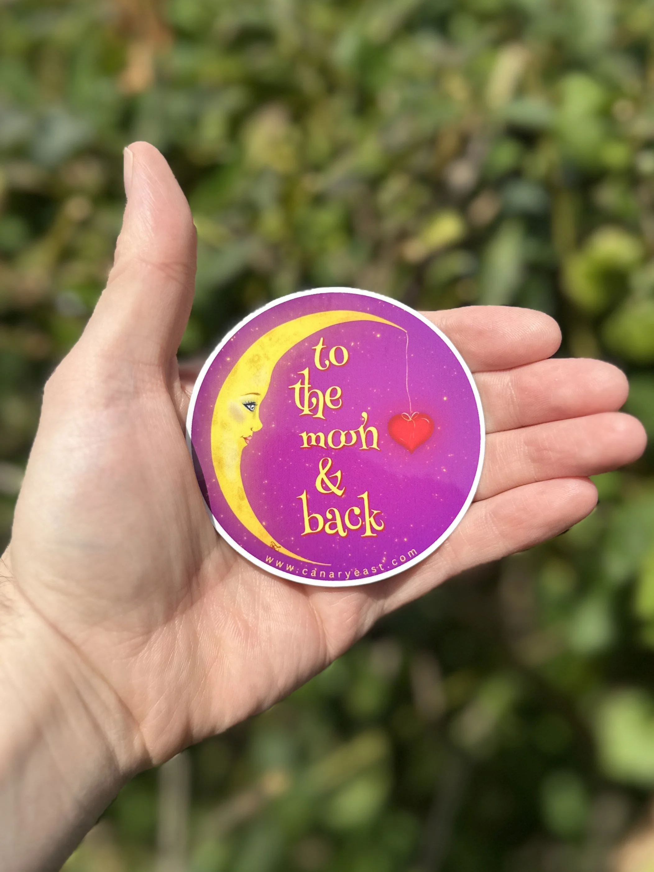 To The Moon & Back Glossy 3