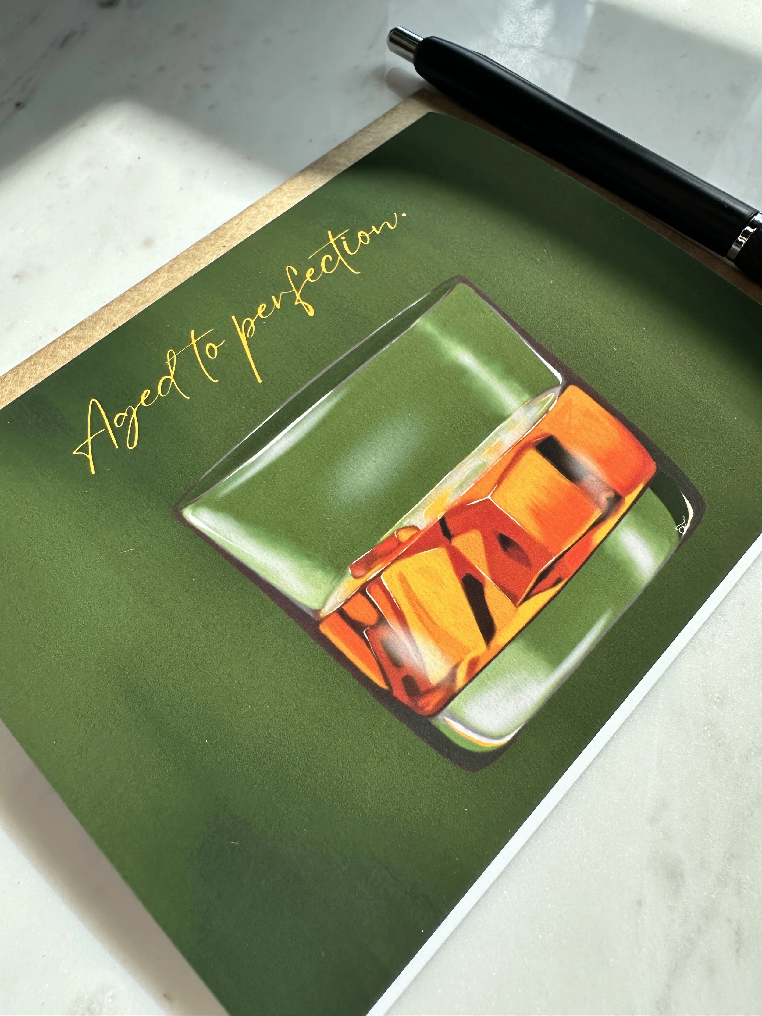 Aged To Perfection Greeting Card
