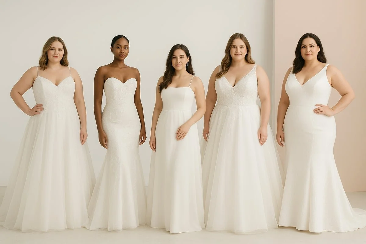 Hochzeitskleid Guide 2025: Stilvoll Heiraten leicht gemacht.