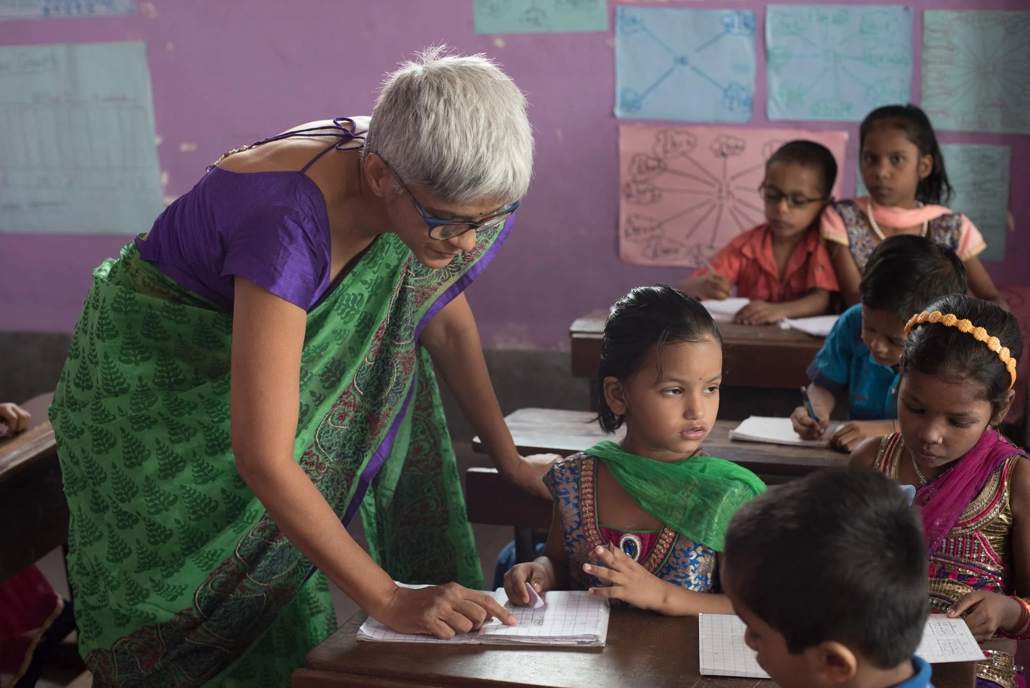 teacher and pupils 2017.jpg