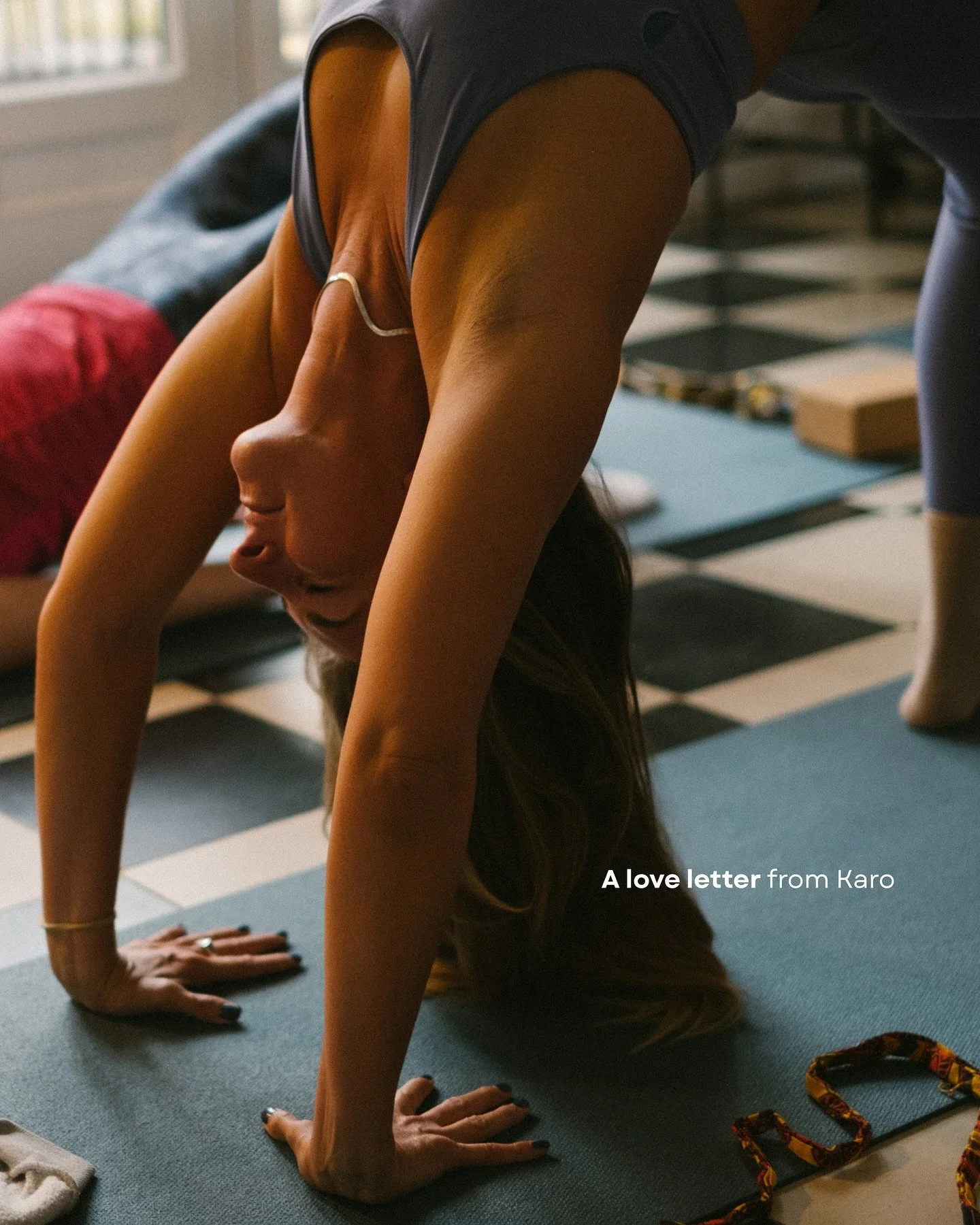 Little did we know when we met Karo in Morocco that we&rsquo;d be hugging her again at the doorstep of our Hossegor villa just eight months later🌷

At the start of the week, Karo told us she was hoping for someone to guide and inspire her. But fast 