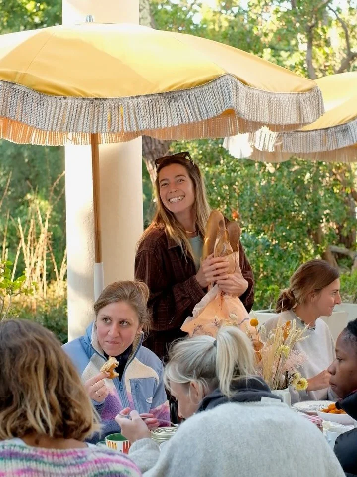 Days fuelled by bread and croissants 🥐🍓 

(GF friendly too)

🎥 @marleneannak 

#hossegor #learntosurf #womensretreat #surfeurope #girlswhosurf