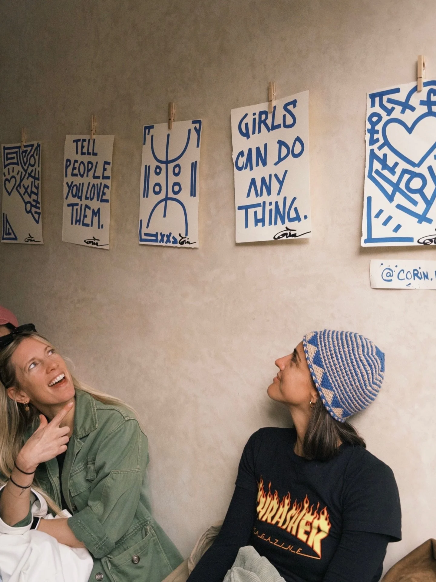 Girls can do anything. We repeat: anything. 

Halfway through our Morocco Wave Oasis and the core memories just keep coming 🌀💙🌊

#girlhood #girlssurfing #girlscandoanything #imsouane #morocco