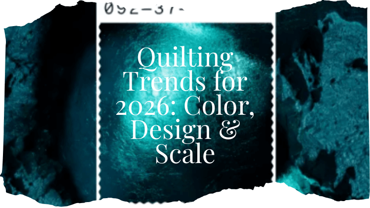 The 2026 Quilting Forecast: What’s Changing &amp; How to Quilt Smarter