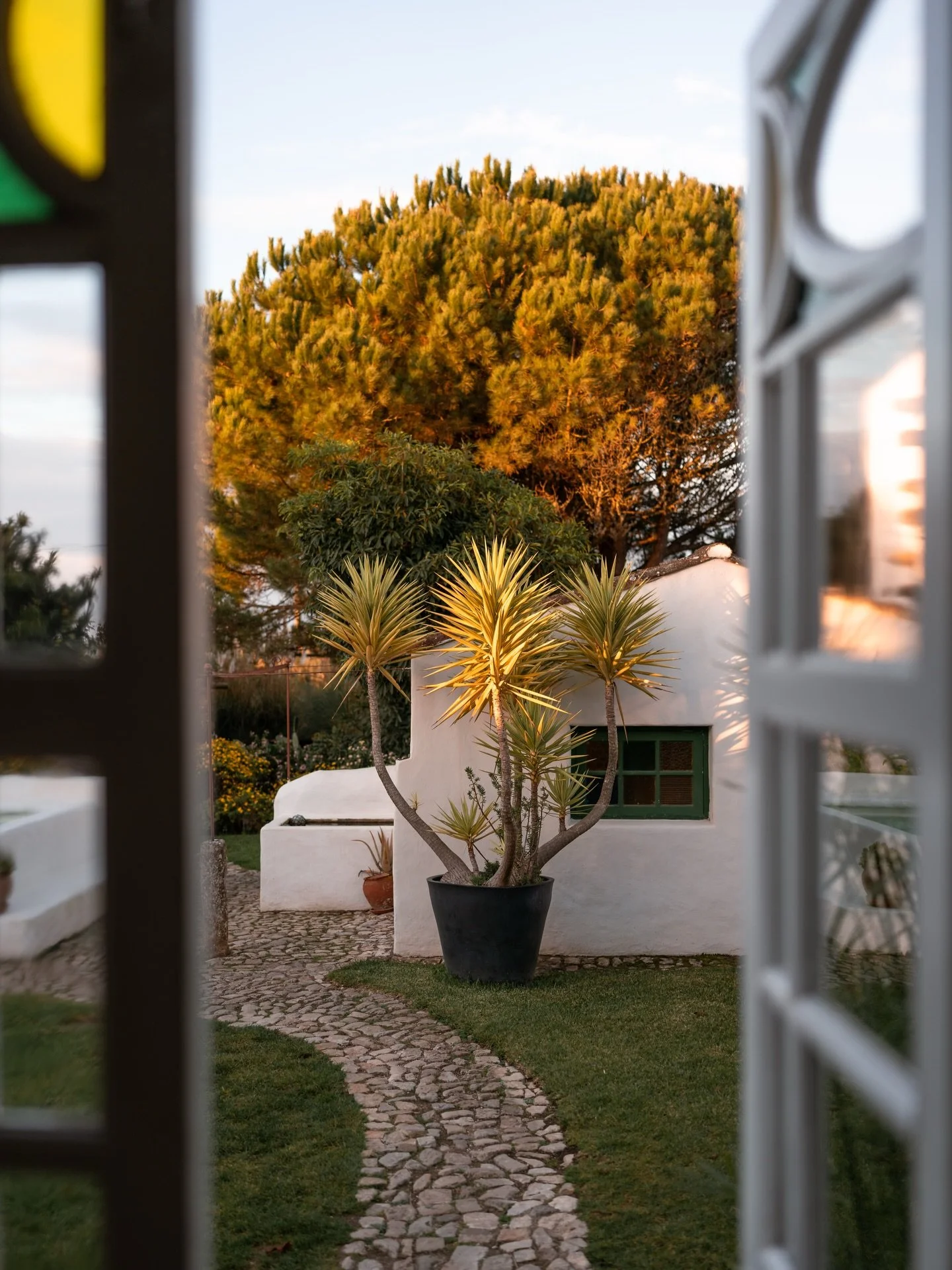 a hidden oasis in Portugal 🇵🇹 

some peaceful scenes on location from @becoming.with.bex&lsquo;s yoga retreat - a space that instantly made you feel at calm and relaxed ✨