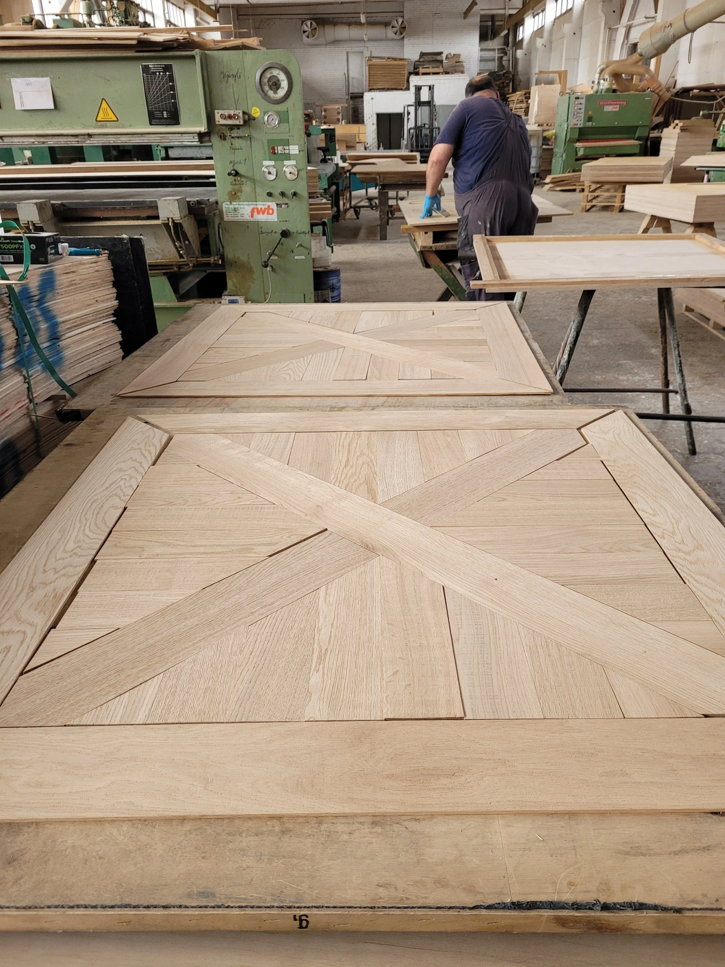 Produksjon av Versailles tavler
