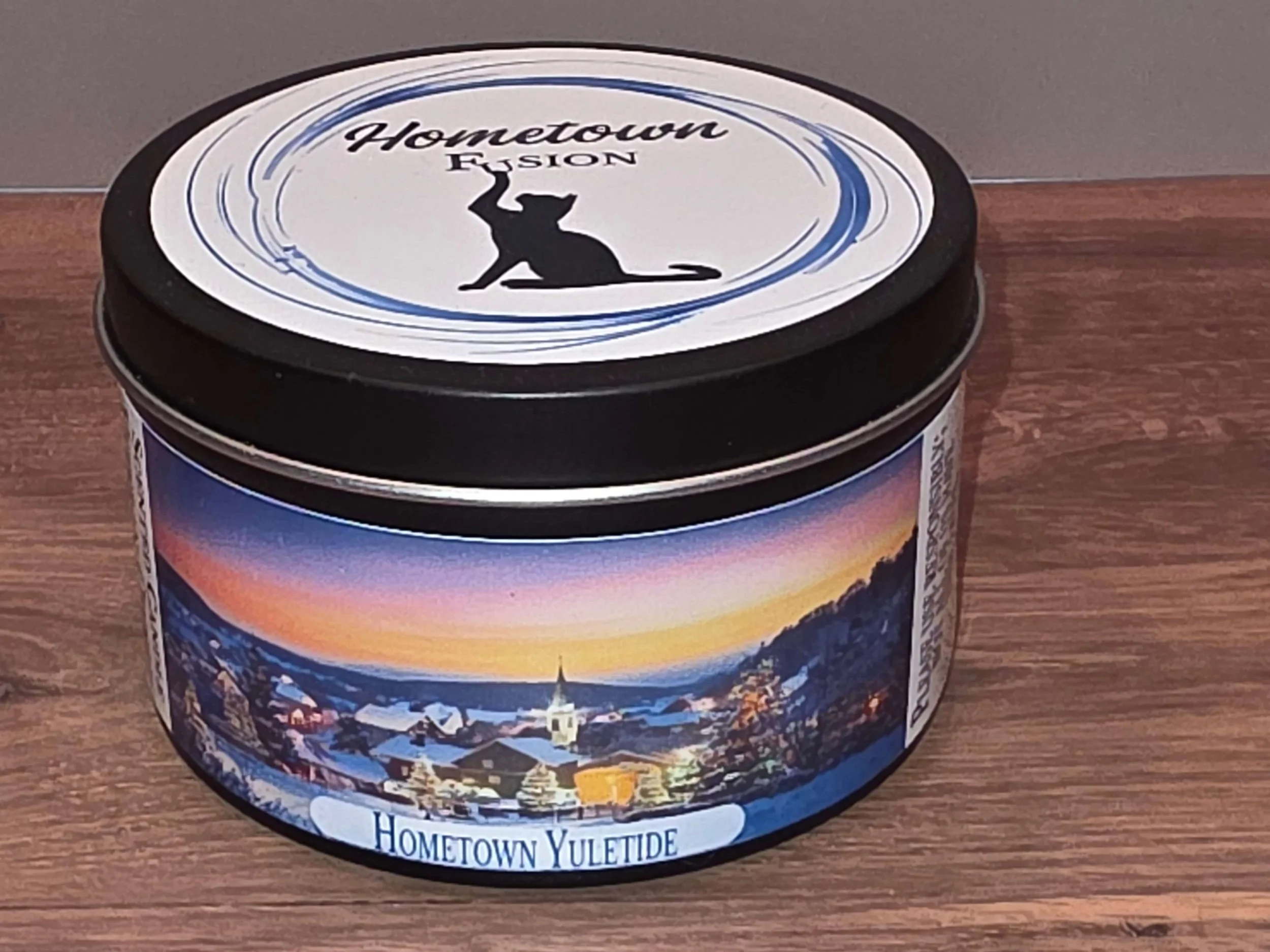 Hometown Yuletide Candle Tin (6oz)