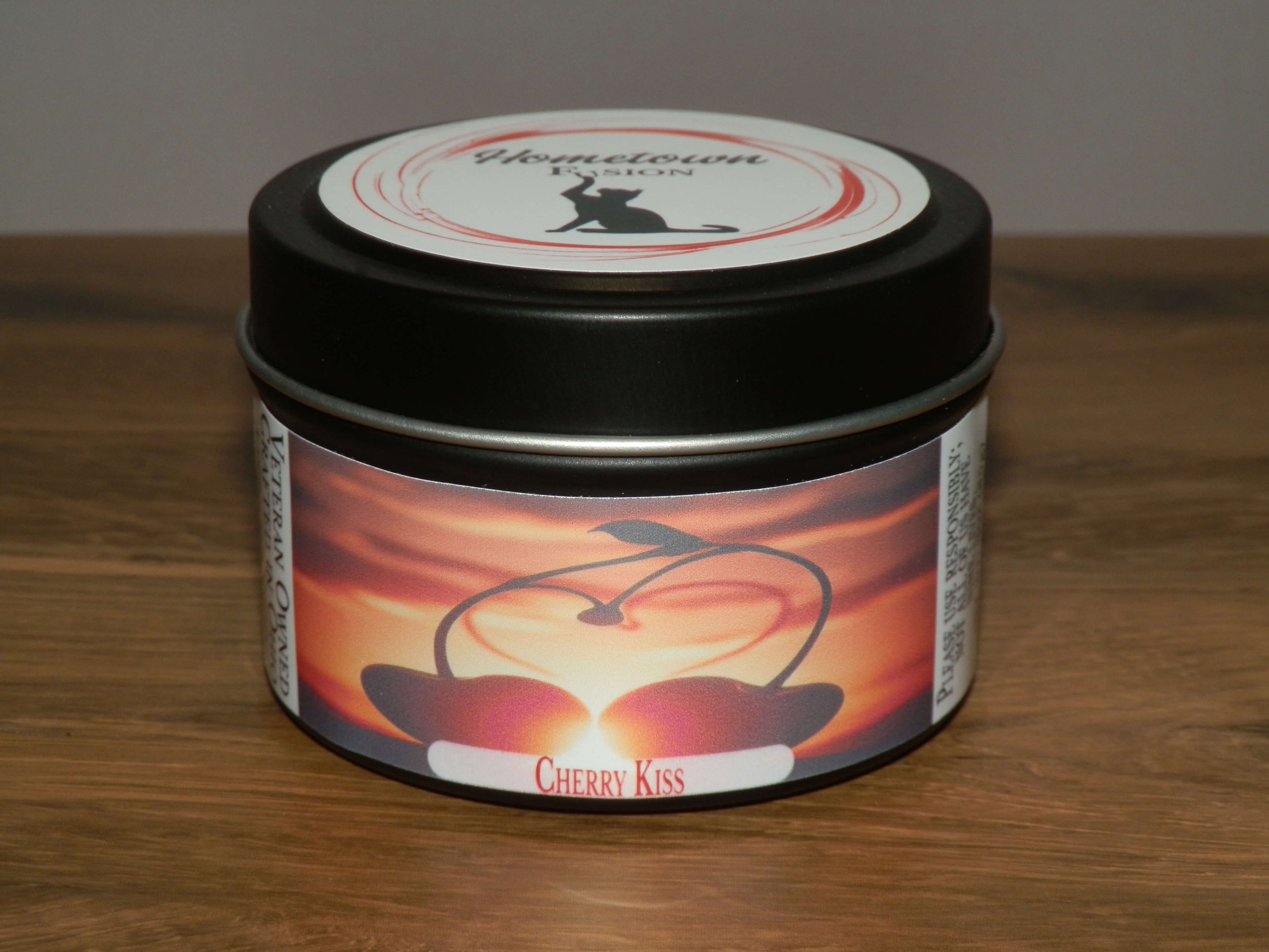 Cherry Kiss Candle Tin (3oz)