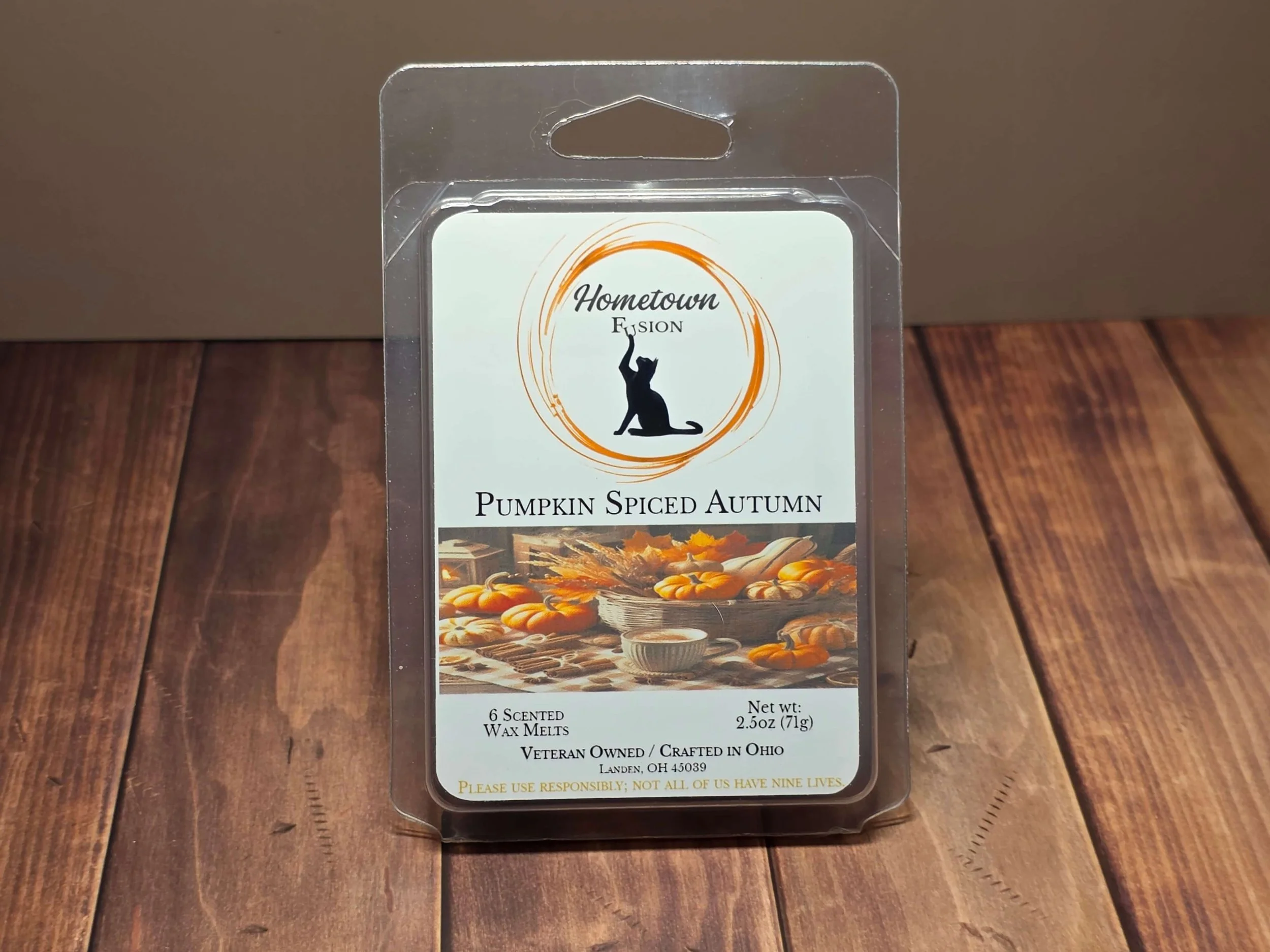 Pumpkin Spiced Autumn Wax Melt