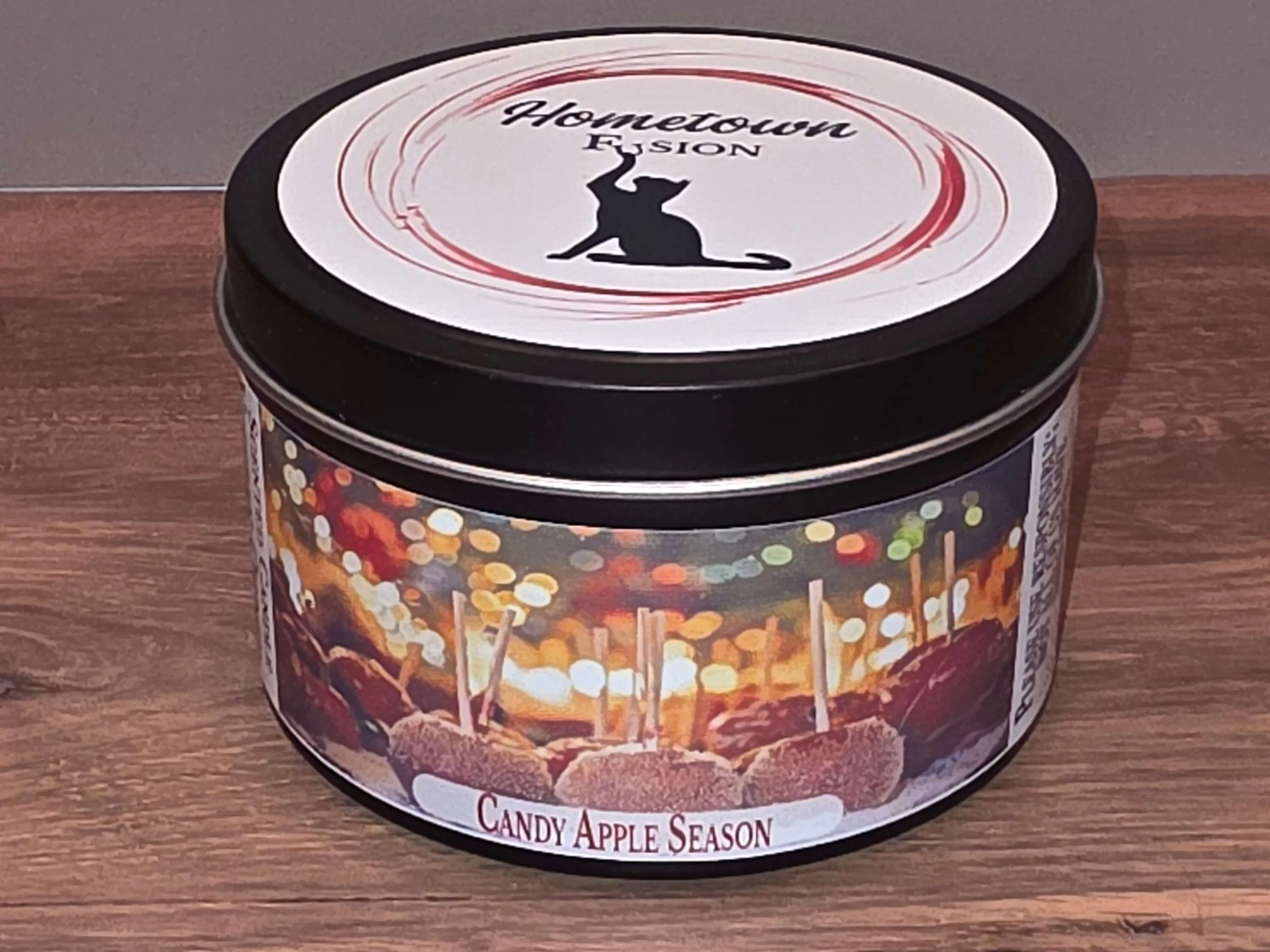 Candy Apple Season Candle Tin (6oz)
