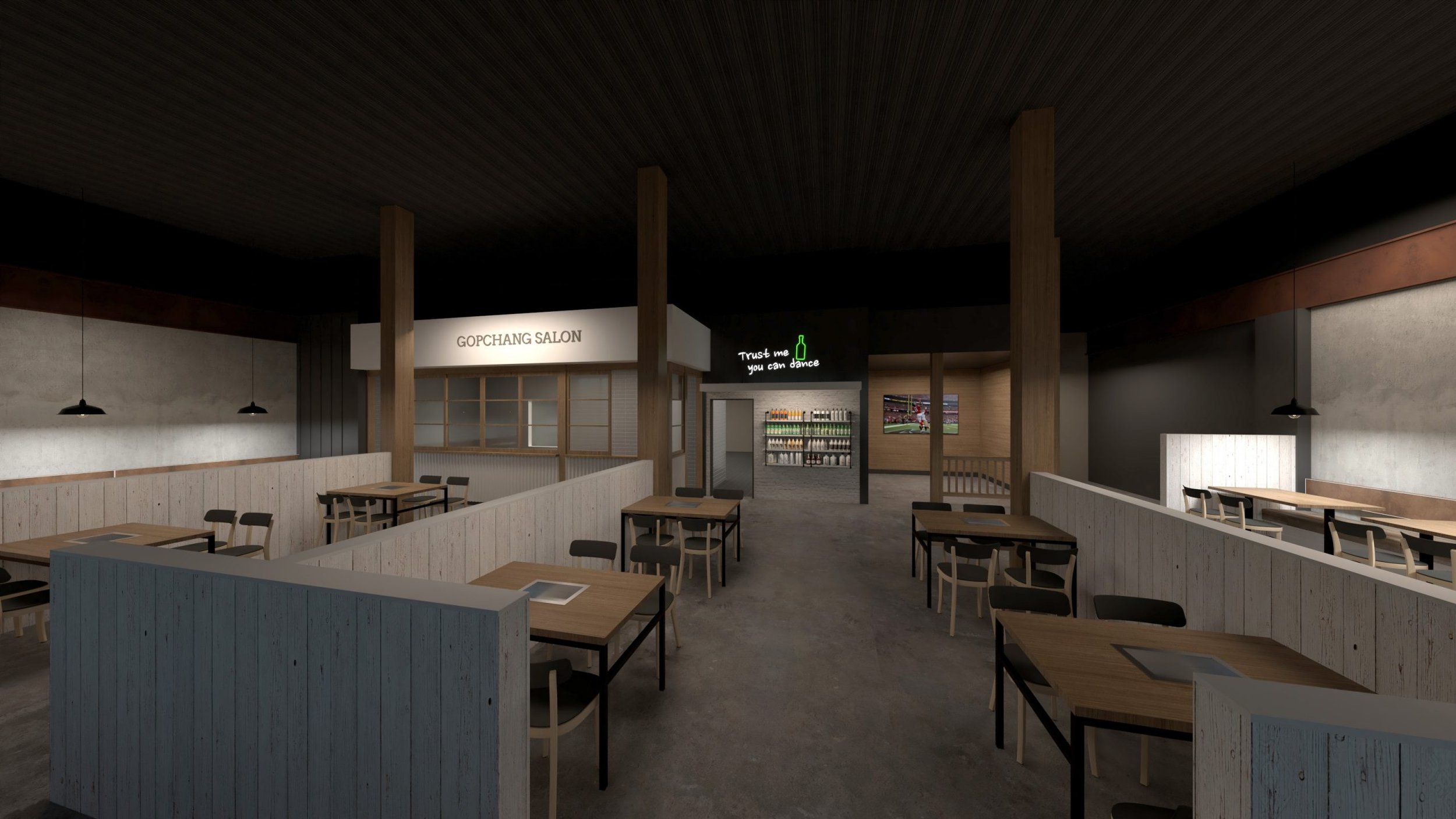 An image of Gopchang Salon's interior 05