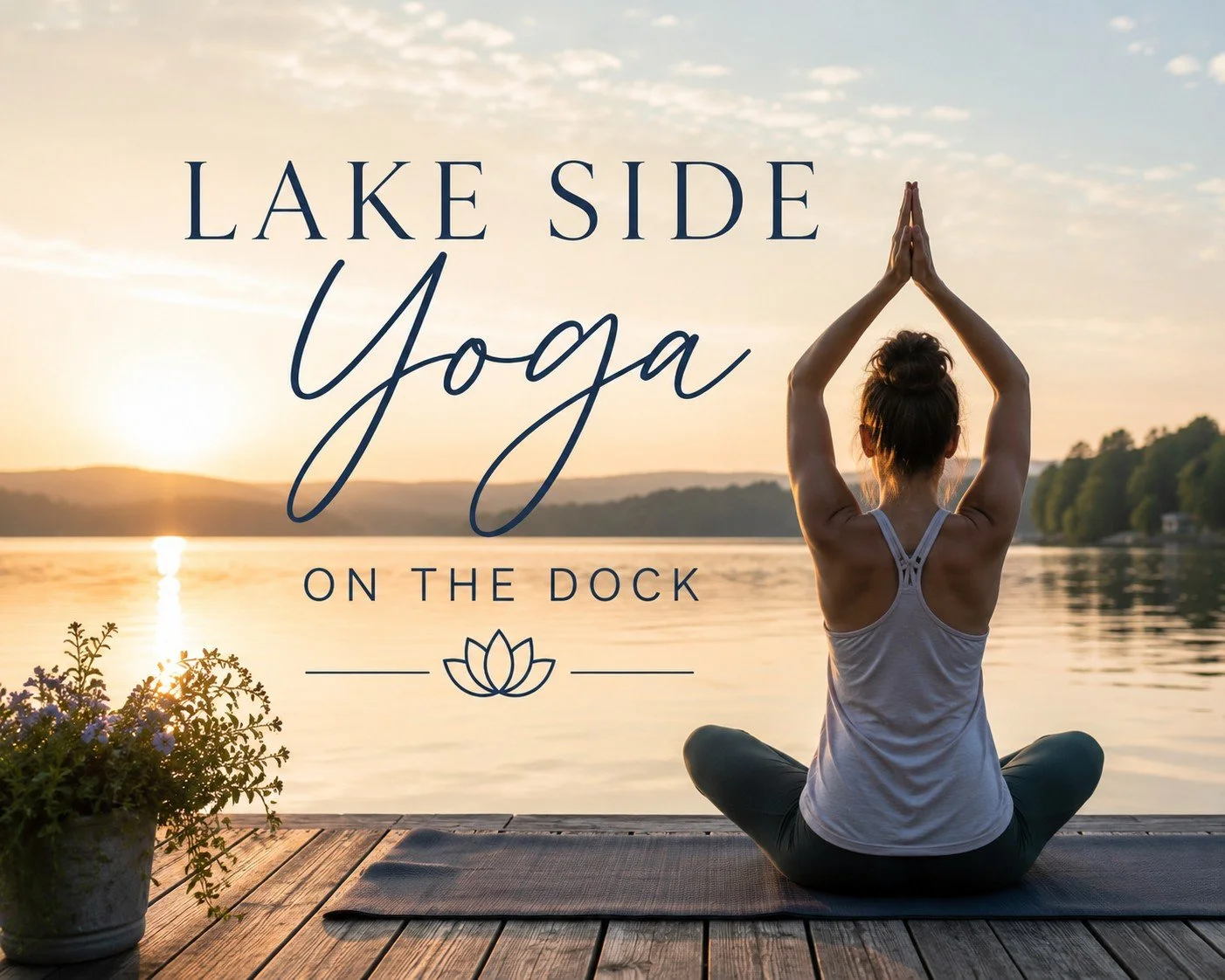 Lakeside Yoga on the Dock