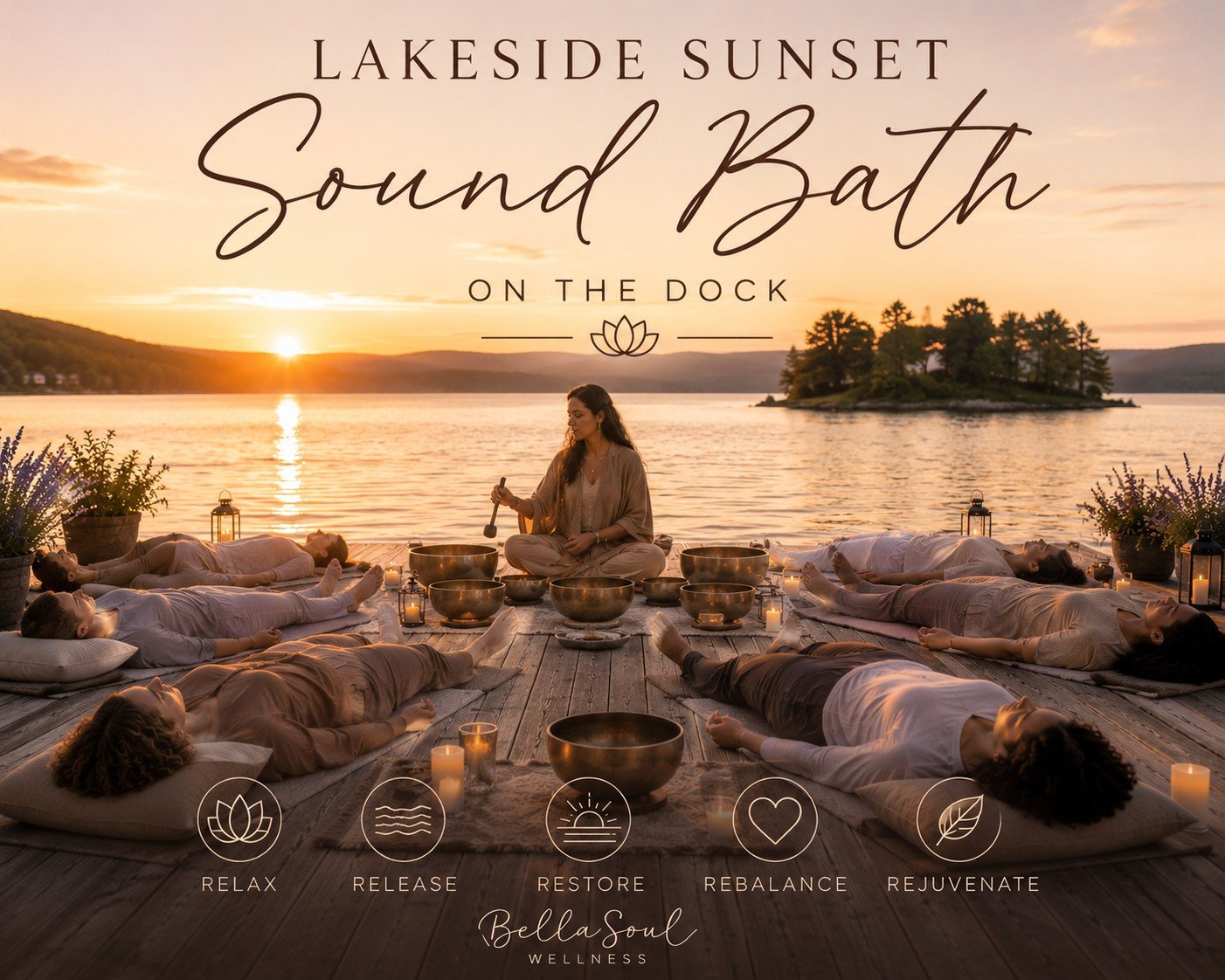 Lakeside Sunset Sound Bath