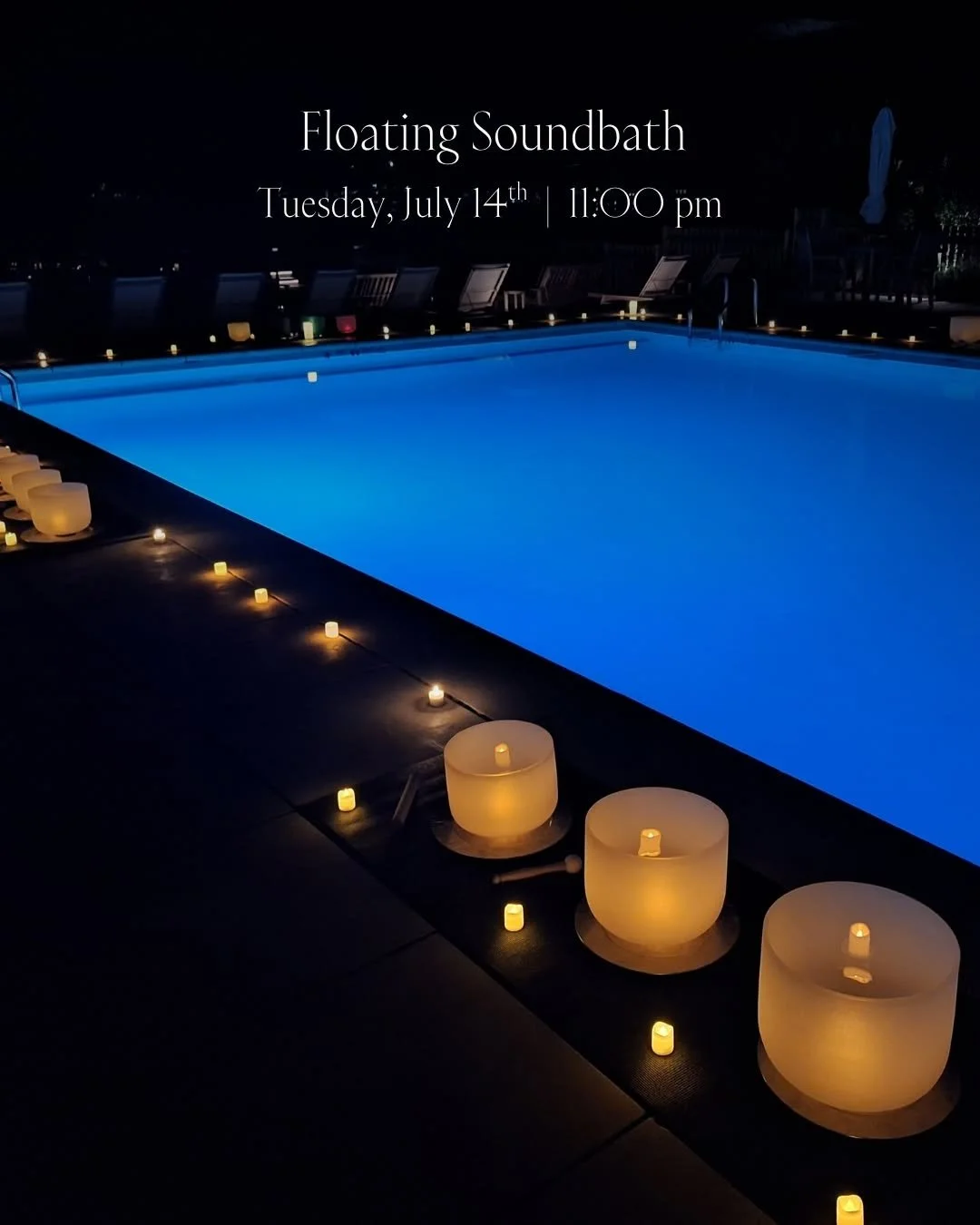 Floating Sound Bath Under the Stars 