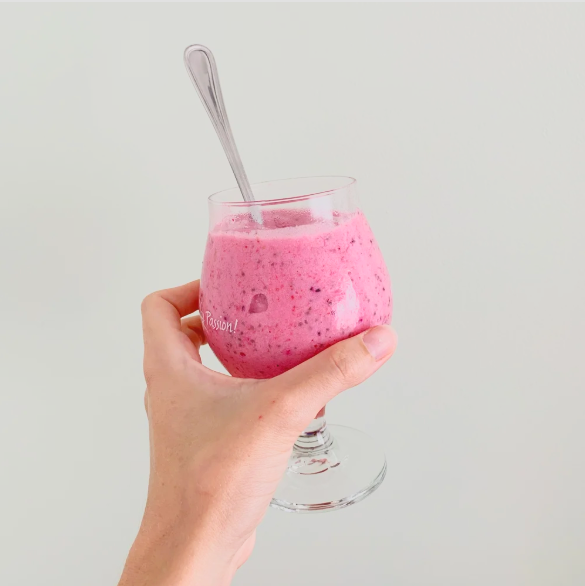 Easy Banana Berry Smoothie