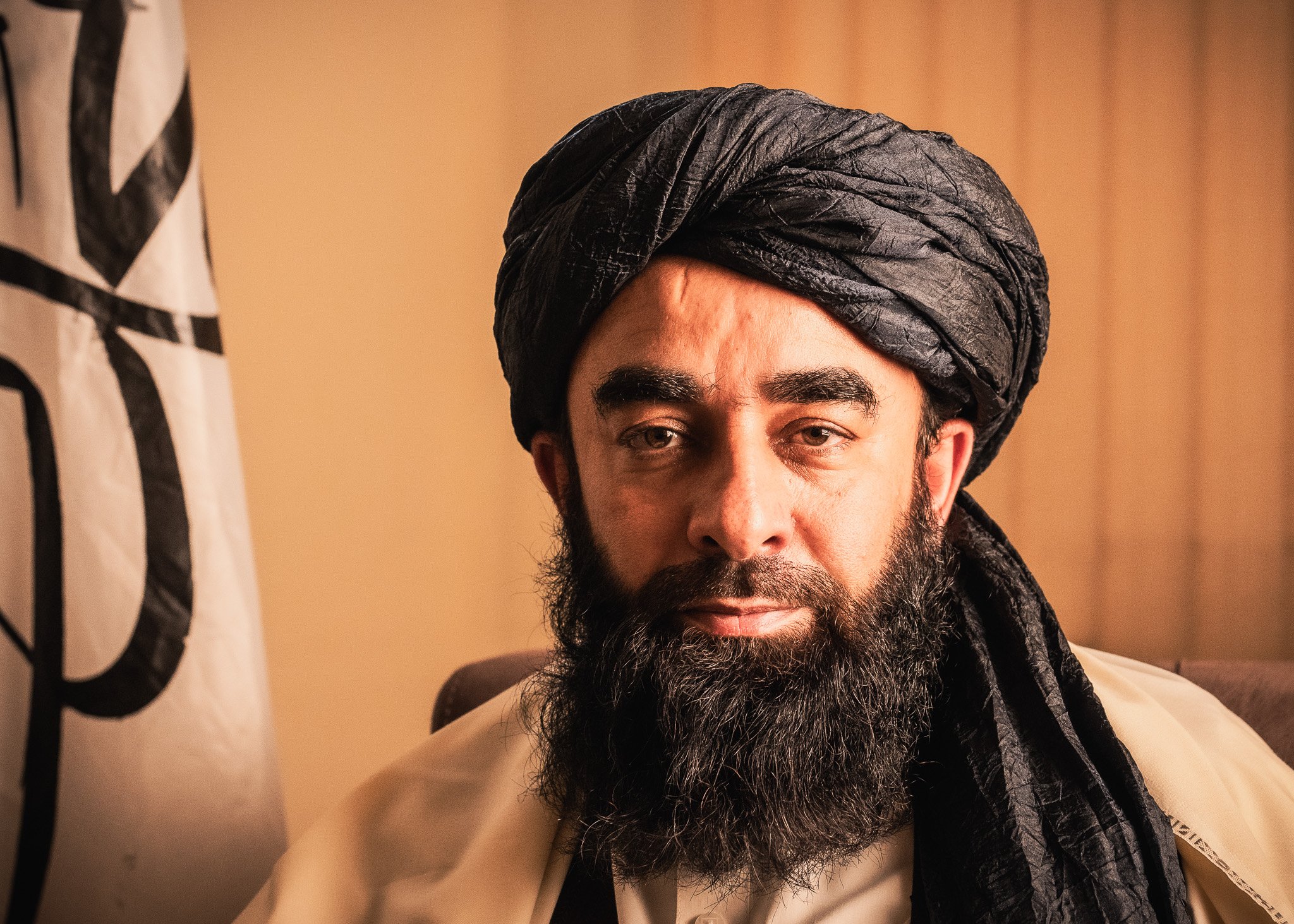Zabihullah Mujahid, lead spokesperson of the Taliban, Kabul, 20/02/2022