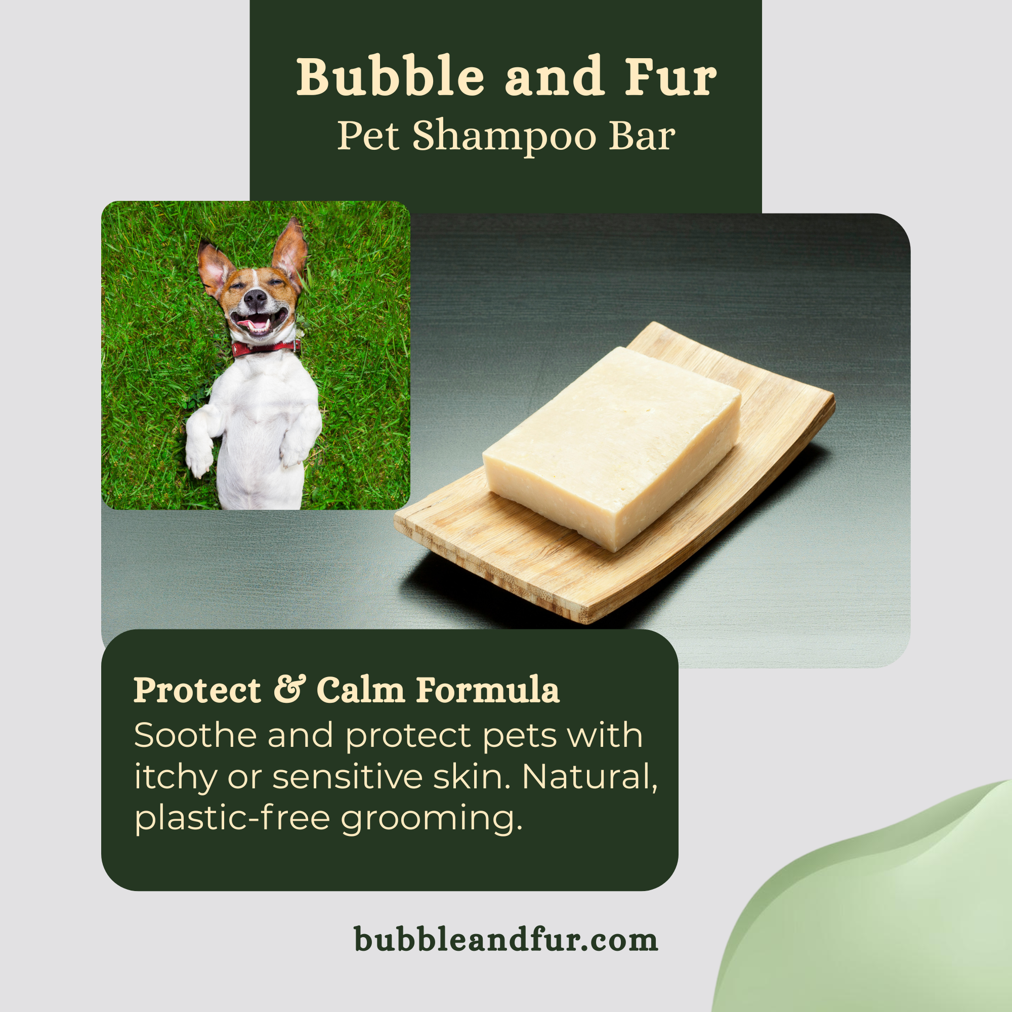 Protect & Calm Pet Shampoo Bar (2000 x 2000 px).png